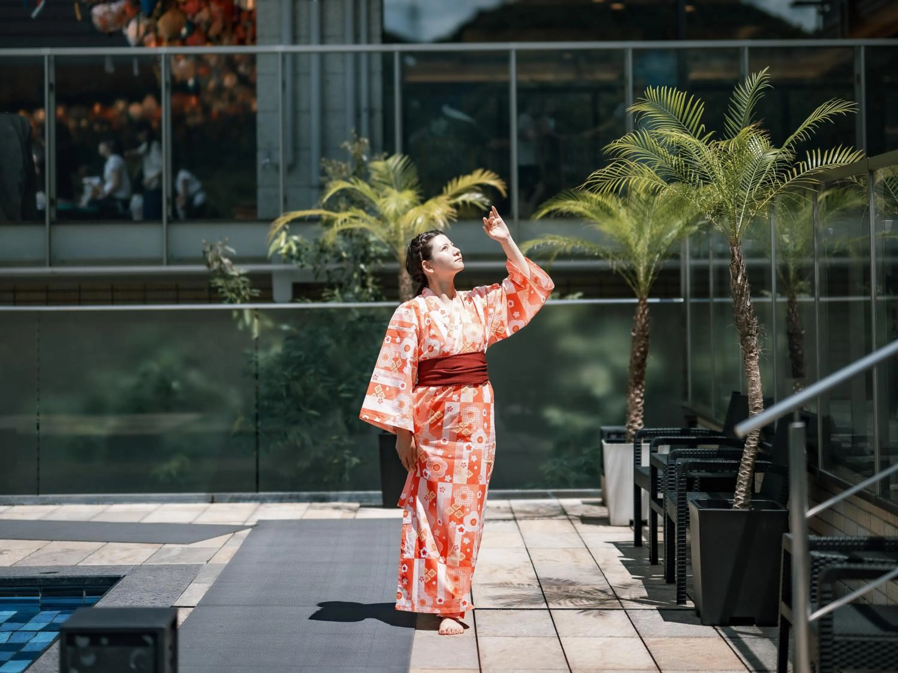 Hot Spring Bath in Kinugawa Hotel Mikazuki