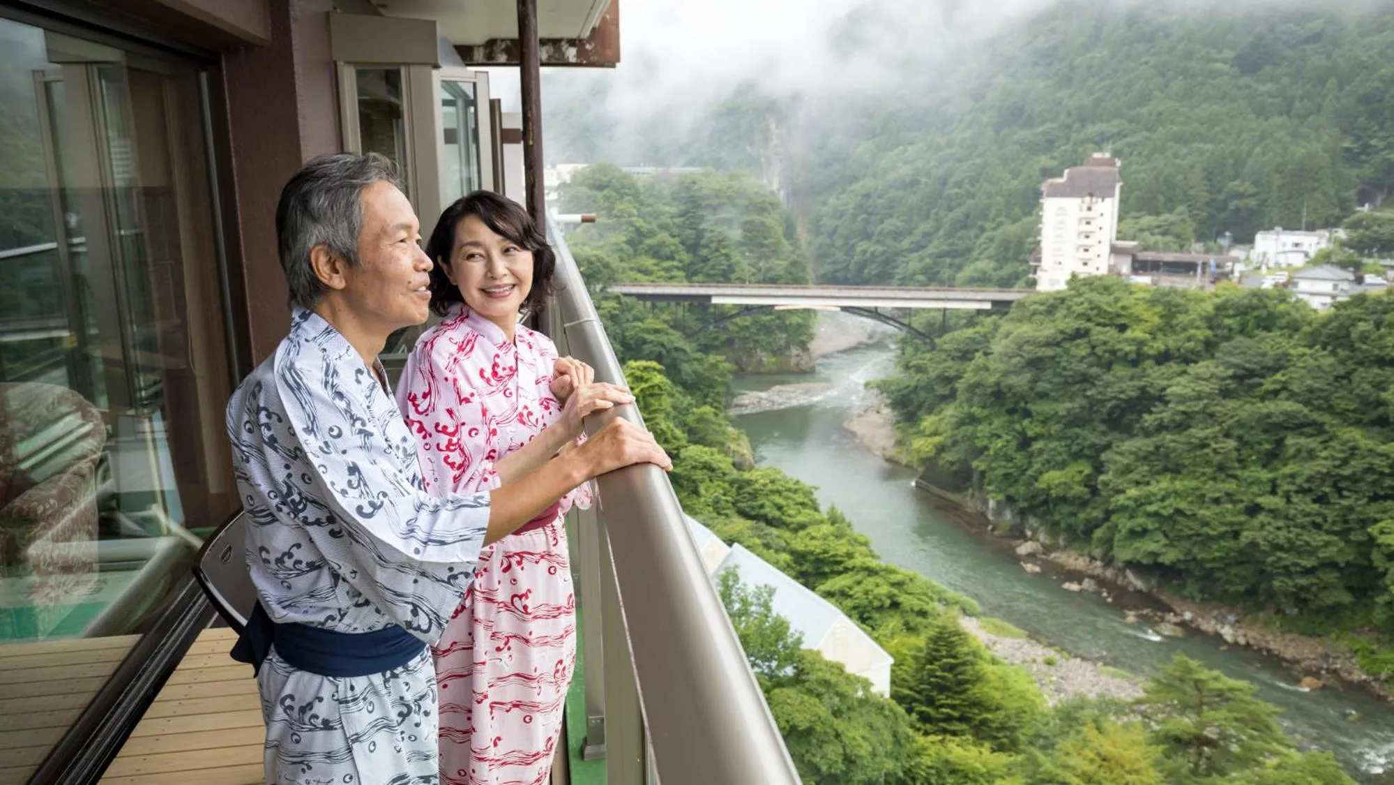 River view in Kinugawa Hotel Mikazuki