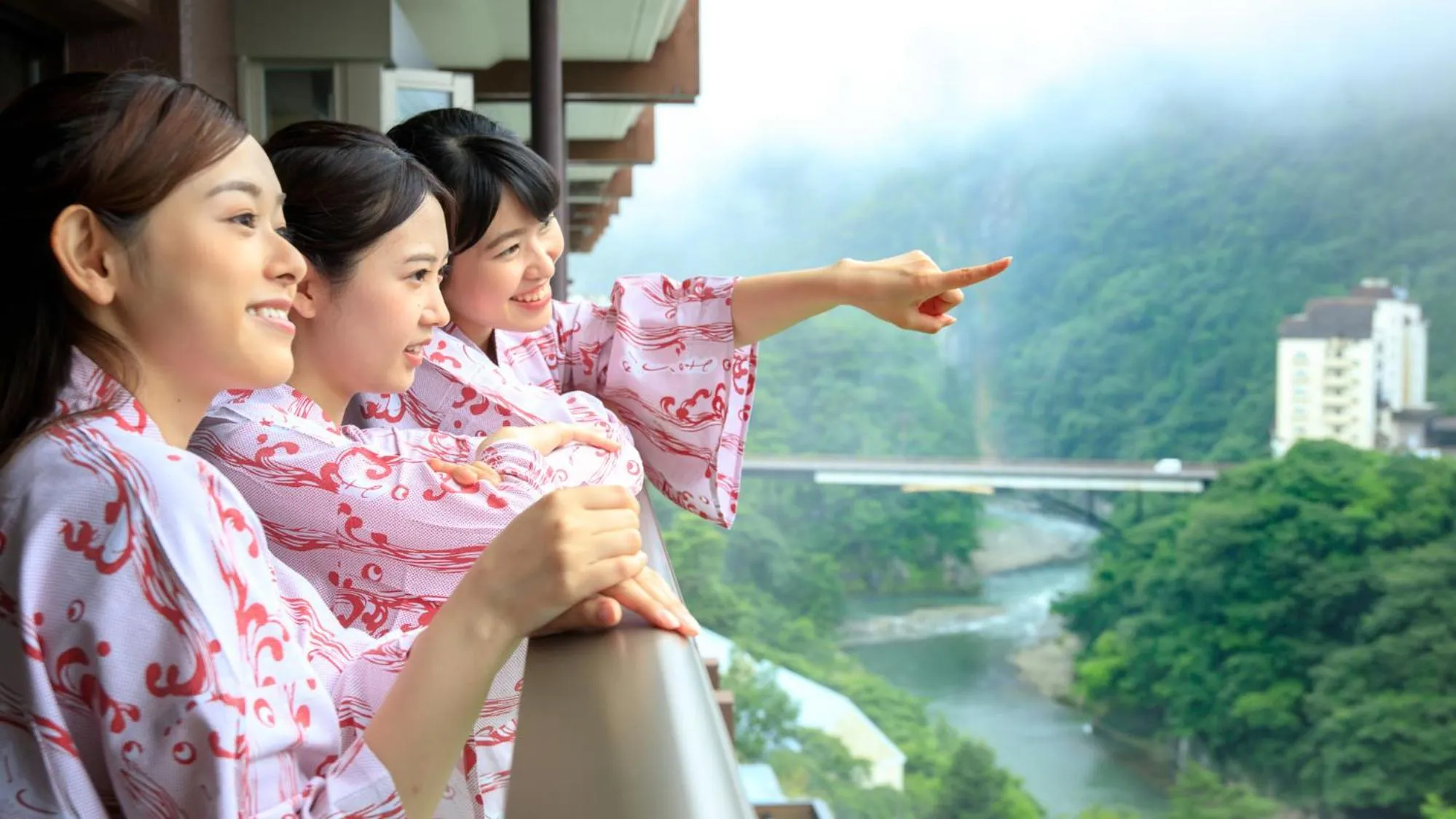 River view in Kinugawa Hotel Mikazuki