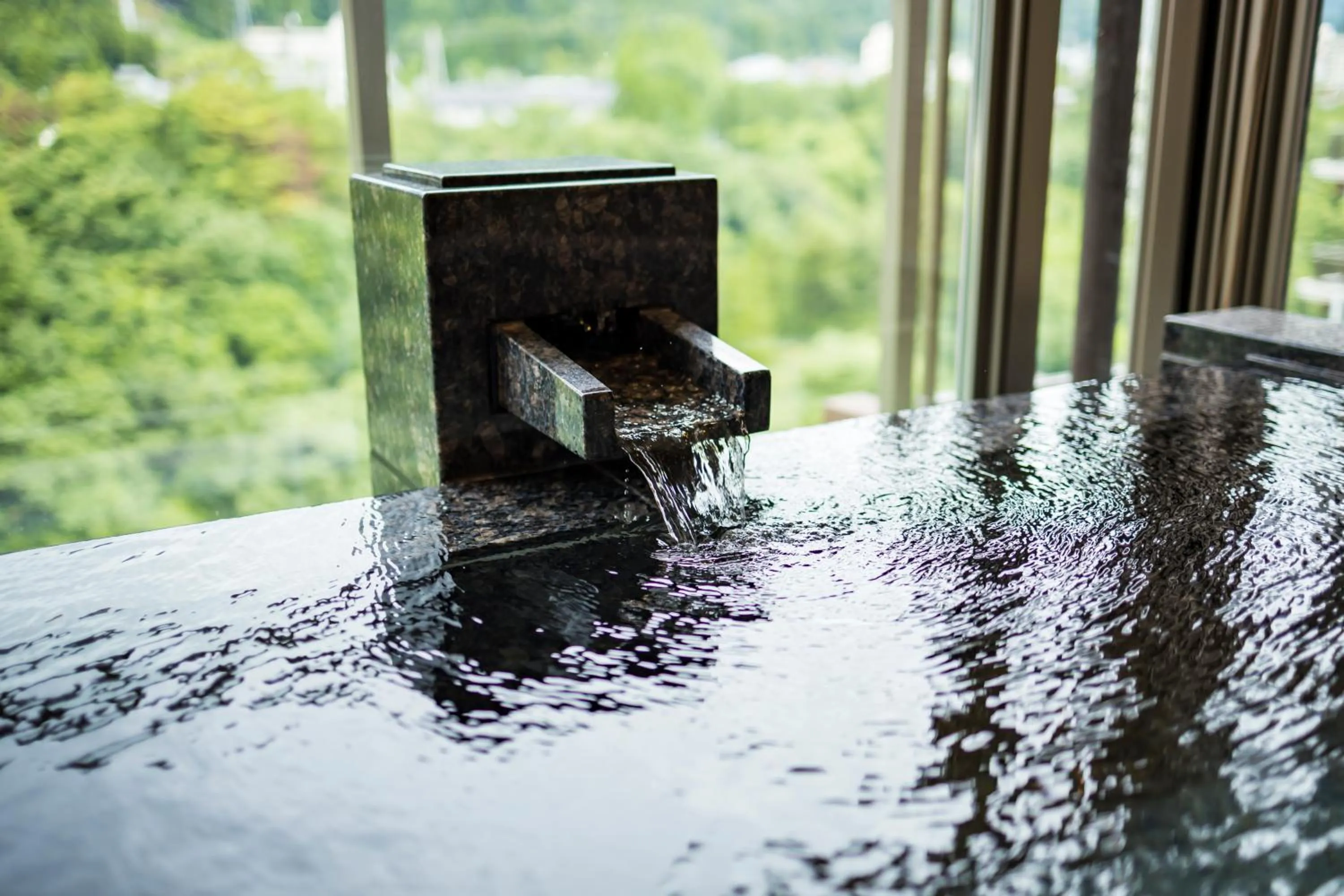 Hot Spring Bath in Kinugawa Hotel Mikazuki