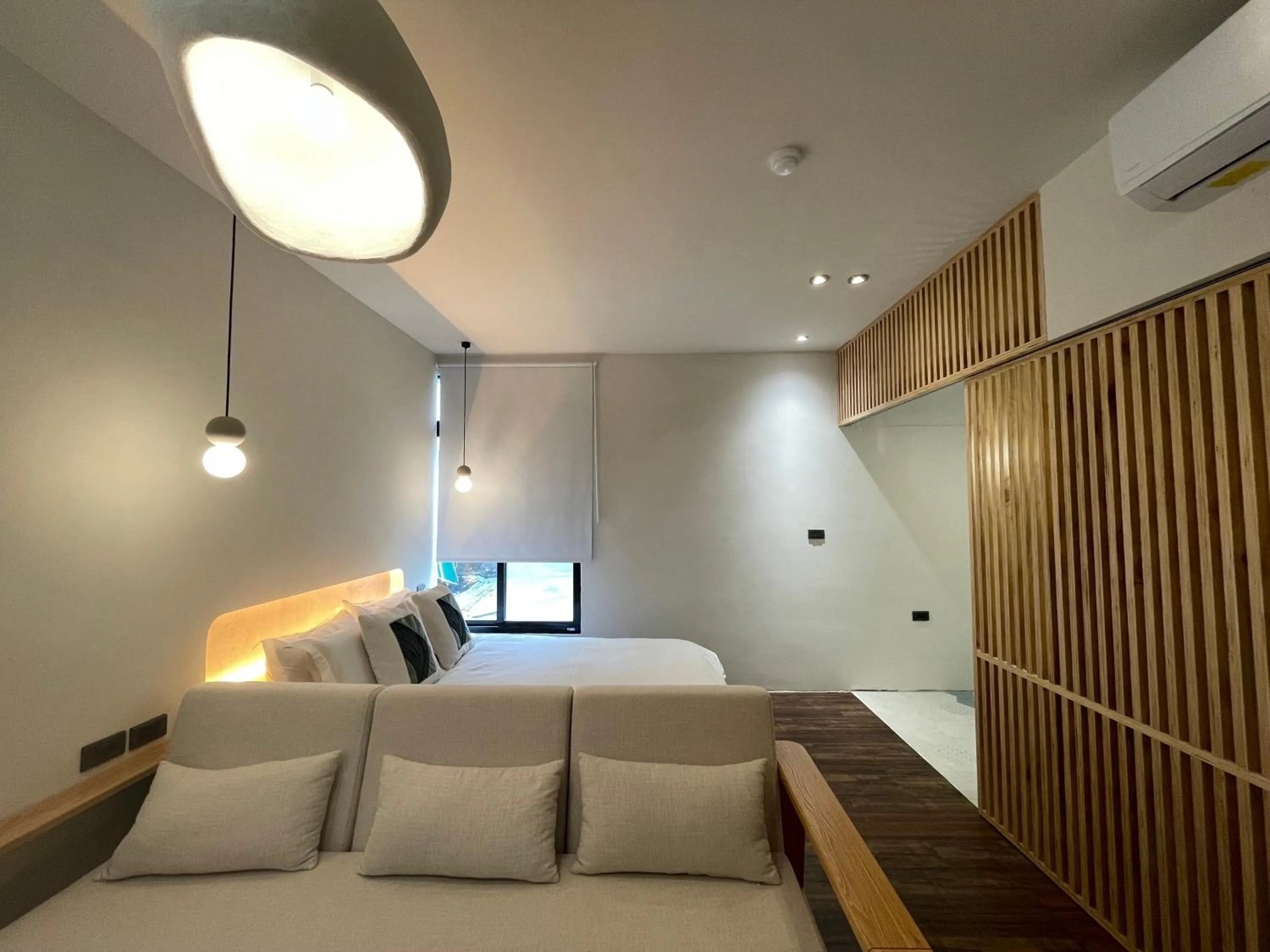 Bed in Green Inn Kaohsiung