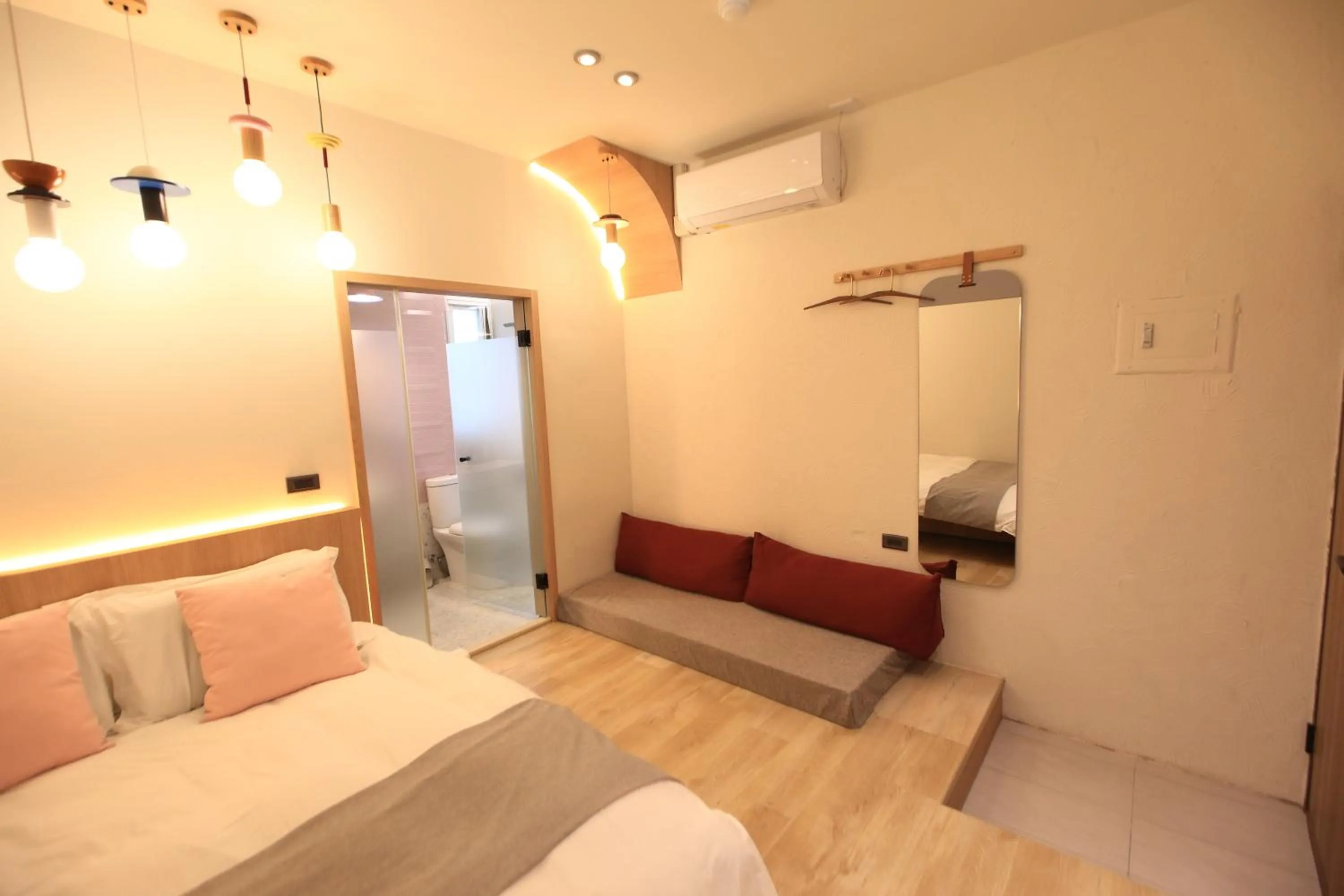 Bed in Green Inn Kaohsiung