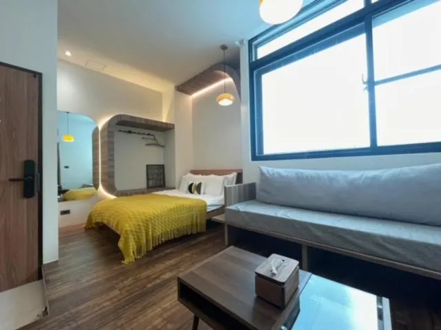 Bed in Green Inn Kaohsiung