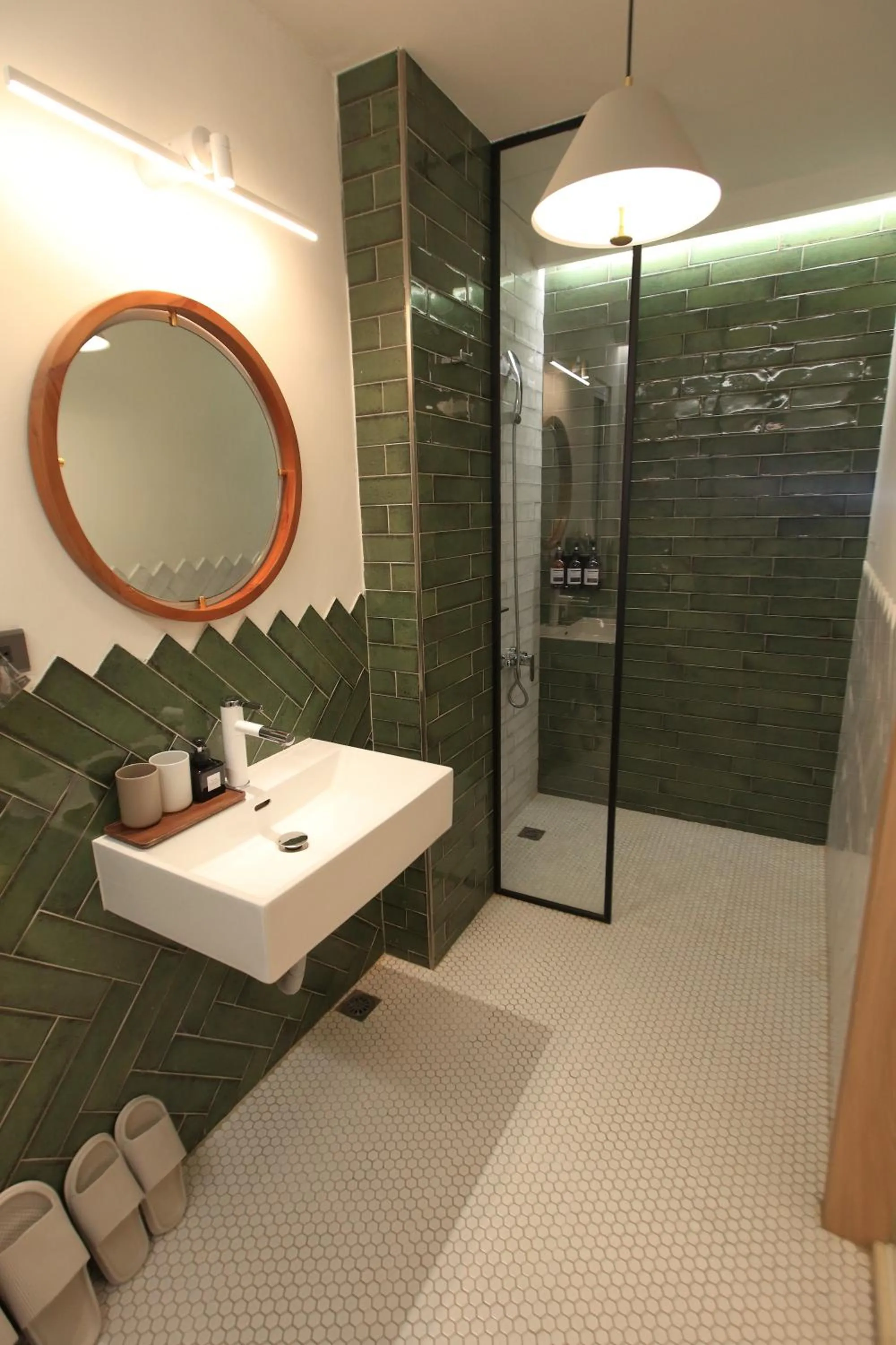 Shower in Green Inn Kaohsiung