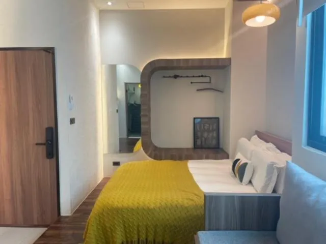 Bed in Green Inn Kaohsiung