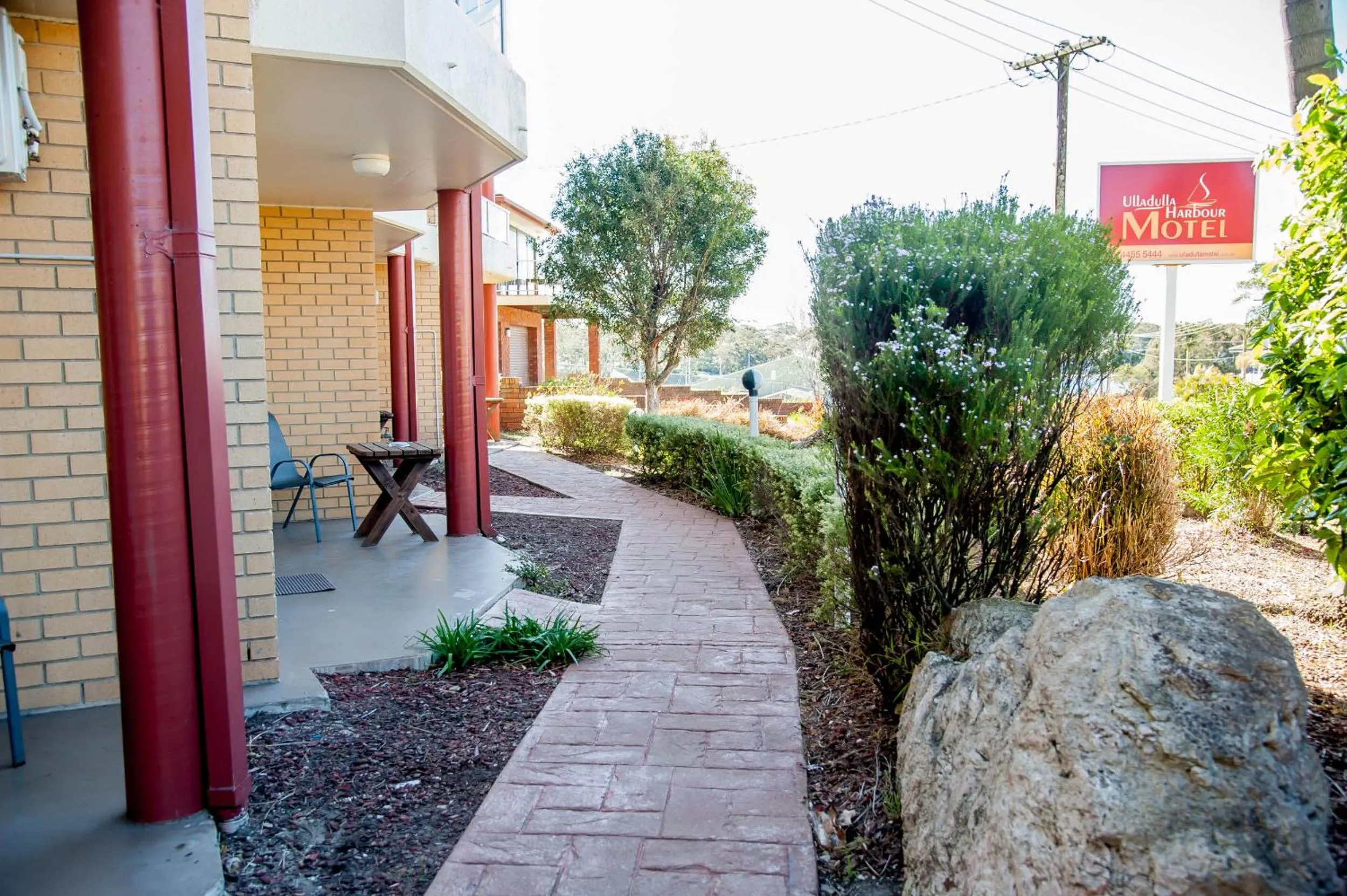 Garden in Ulladulla Harbour Motel