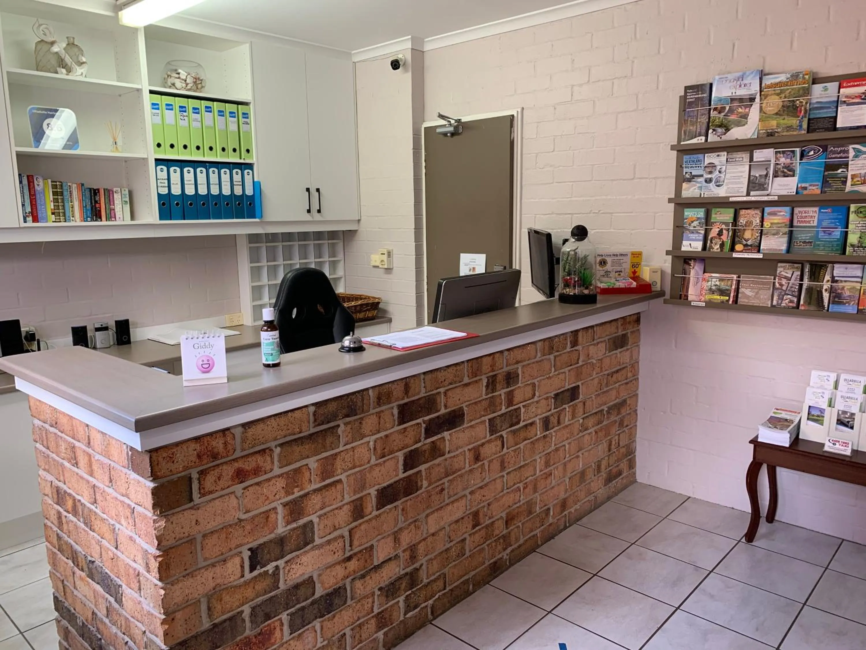Lobby or reception in Ulladulla Harbour Motel