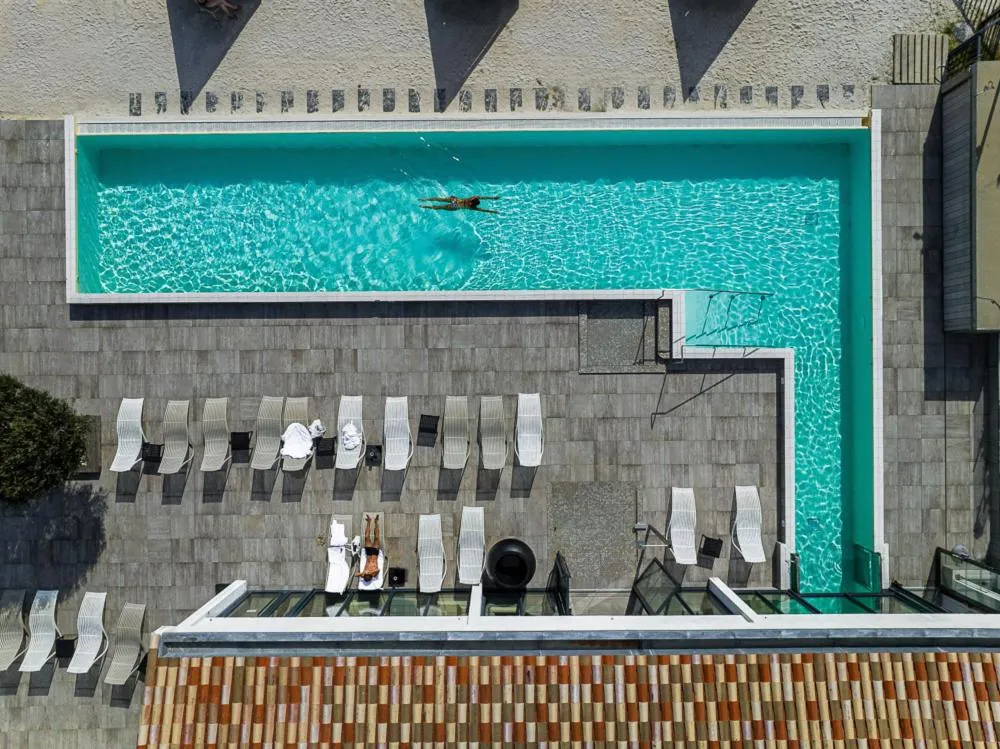 Swimming pool in Hôtel Atalante - Relais Thalasso & Spa