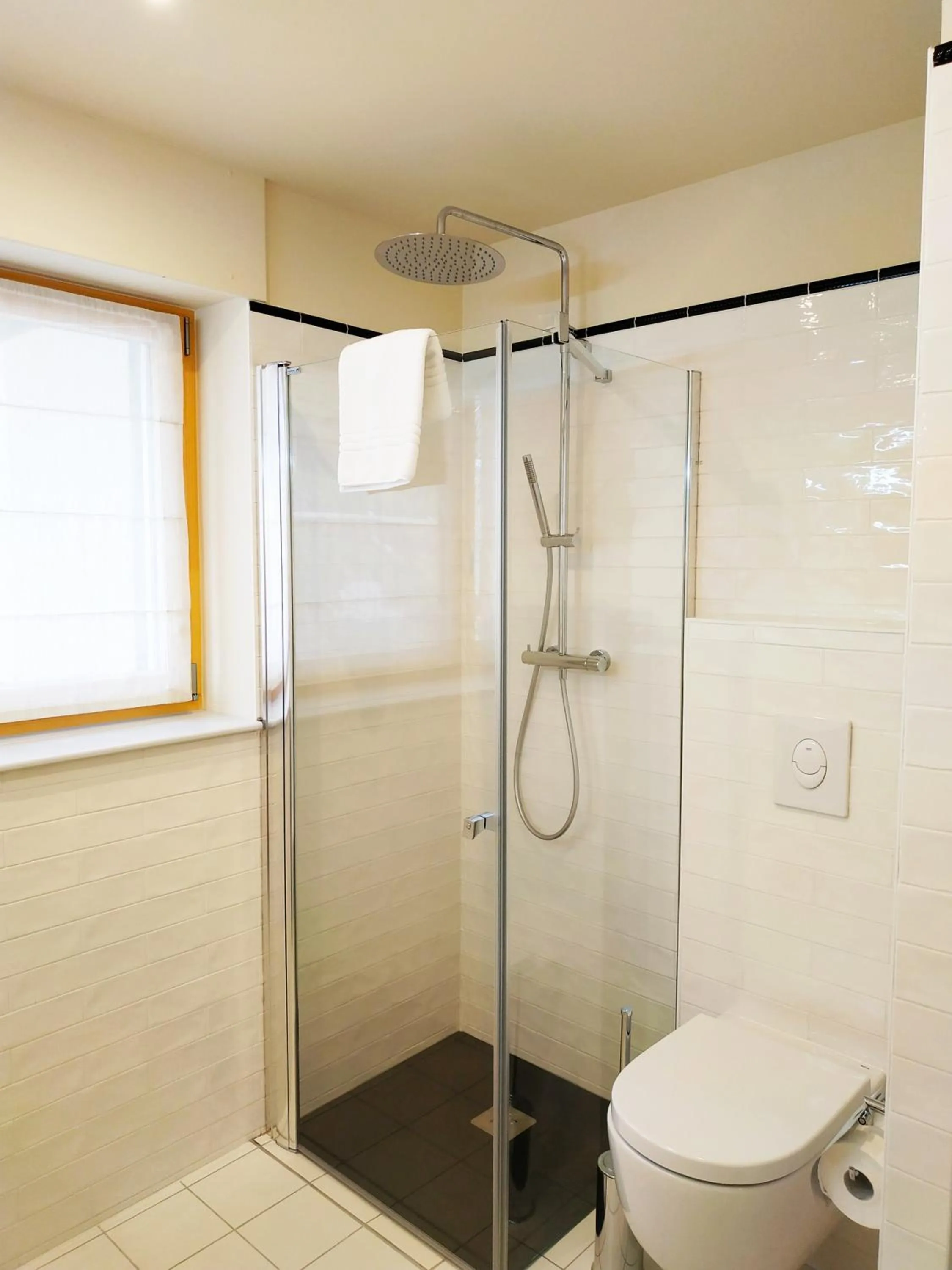 Shower in Le Manoir Au Lac