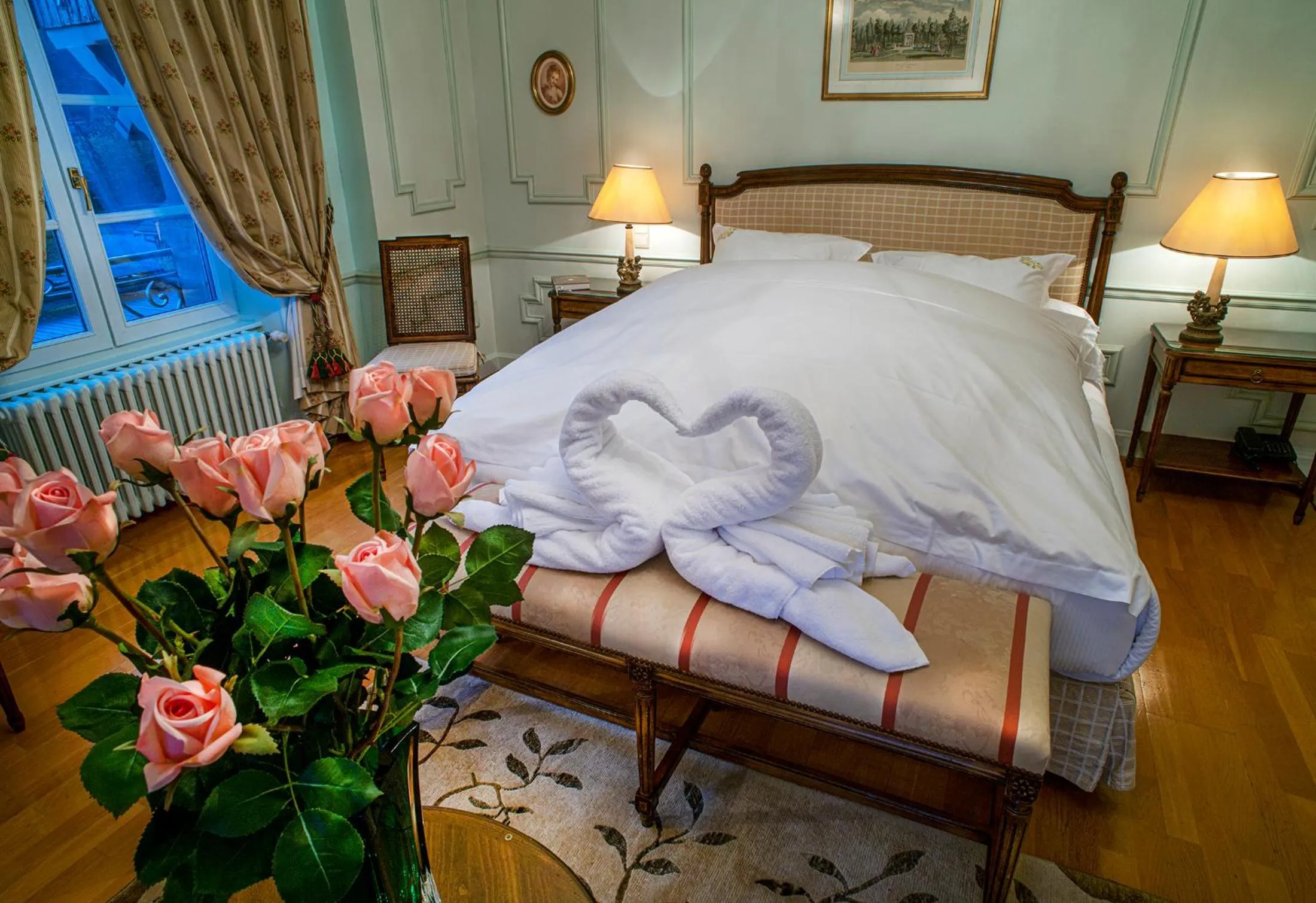 Bed in Le Manoir Au Lac