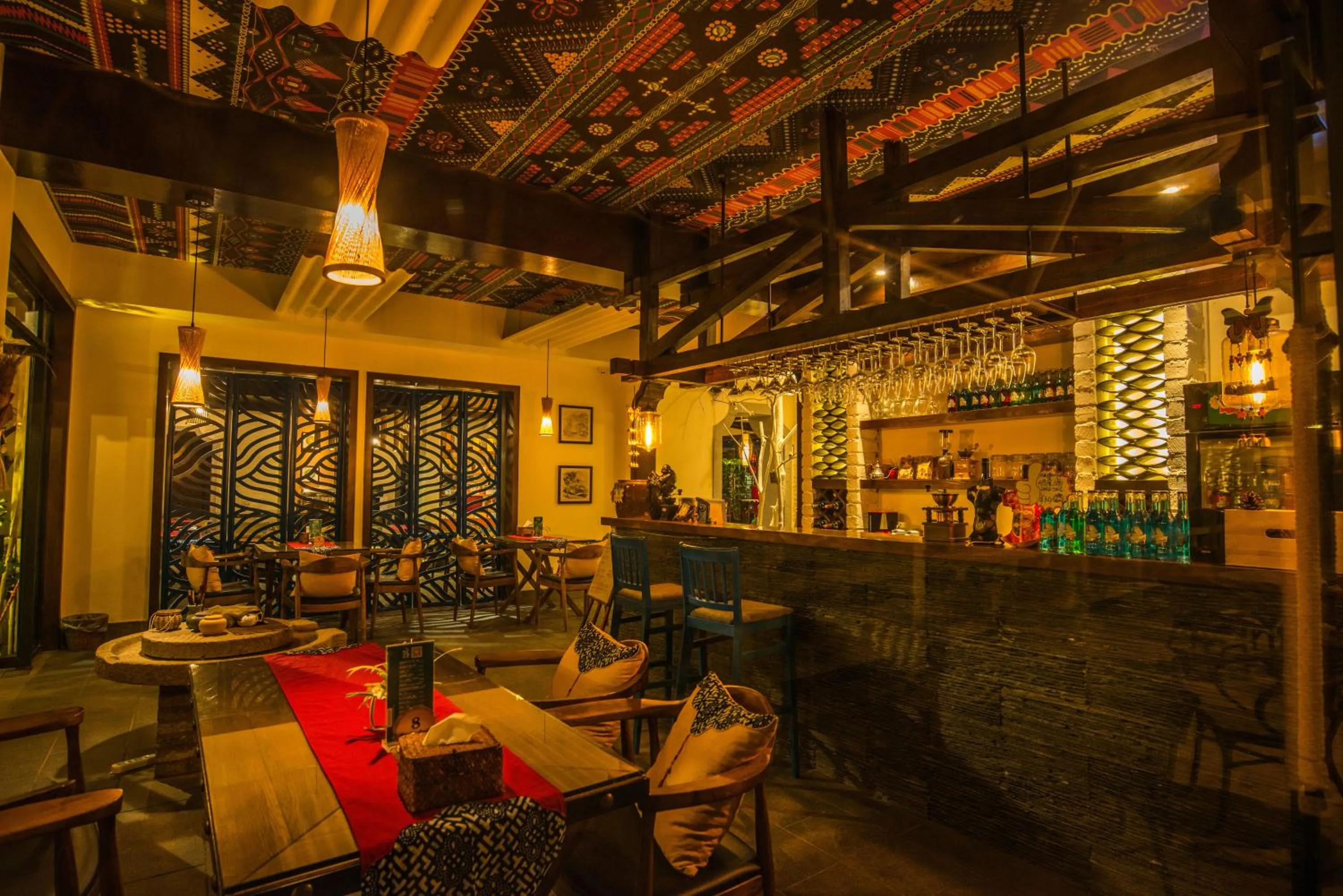 Living room in Secret Courtyard Resort Hotel