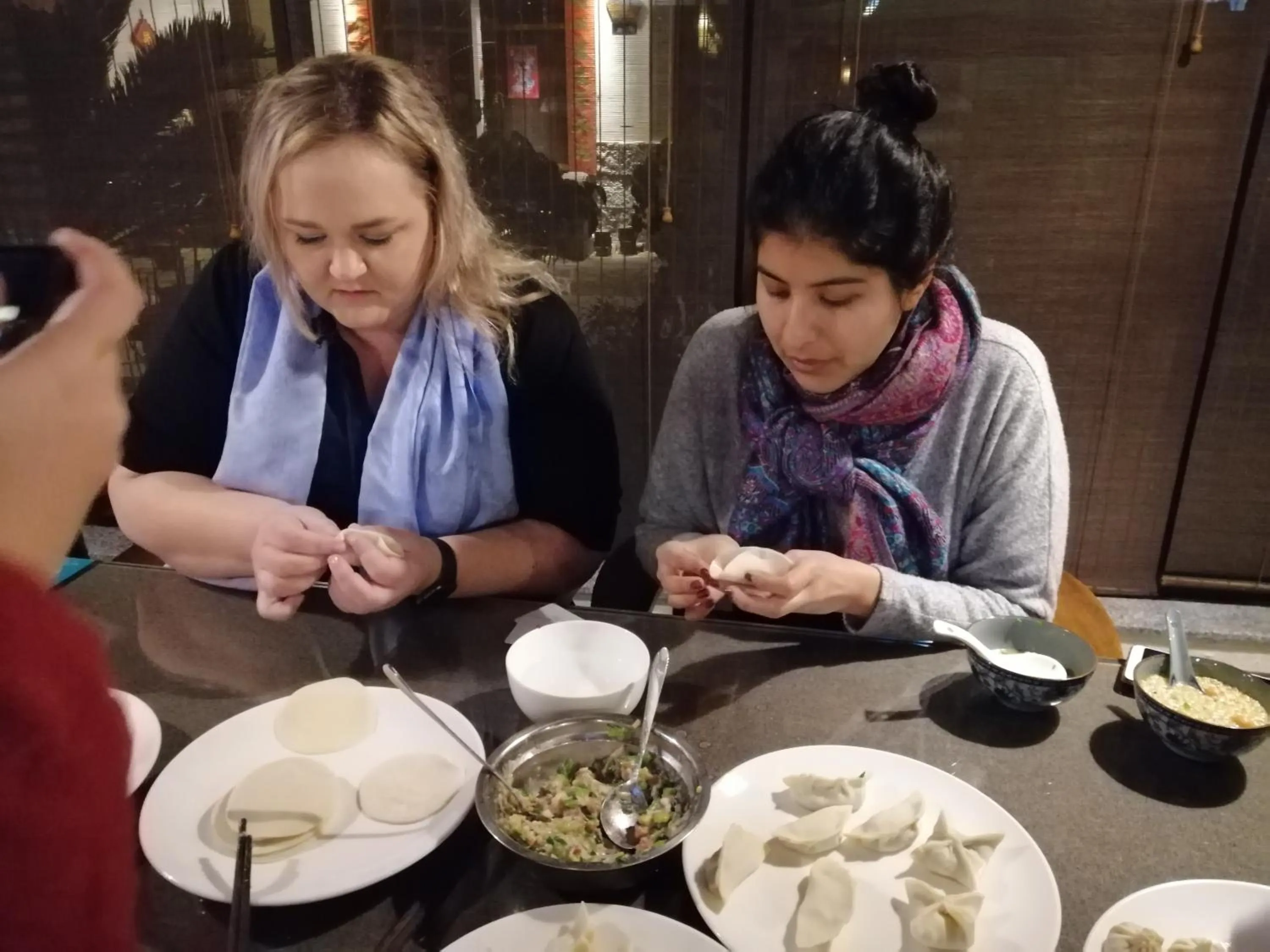 People in Secret Courtyard Resort Hotel