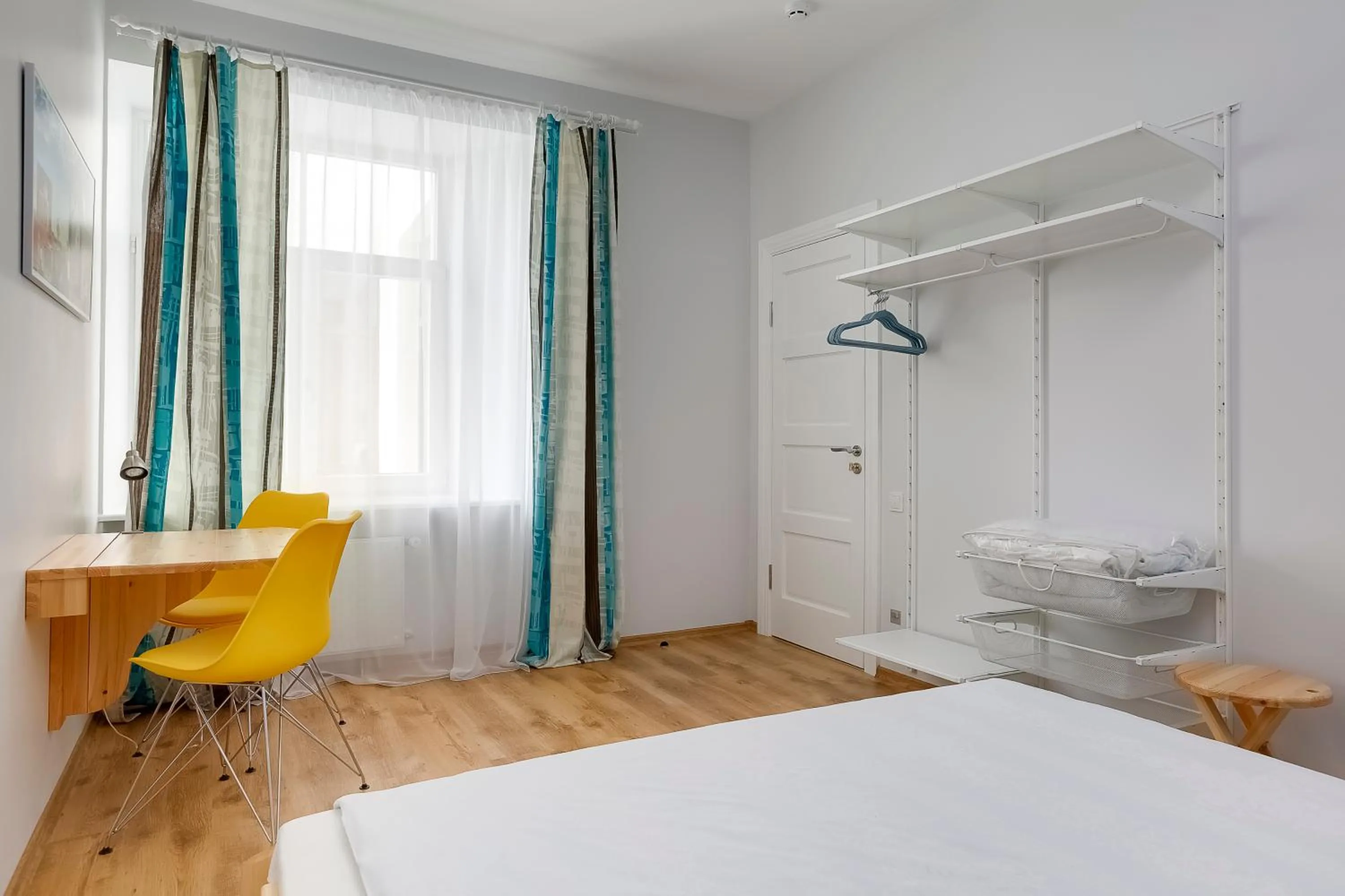 Bed in Orange Cat Rooms