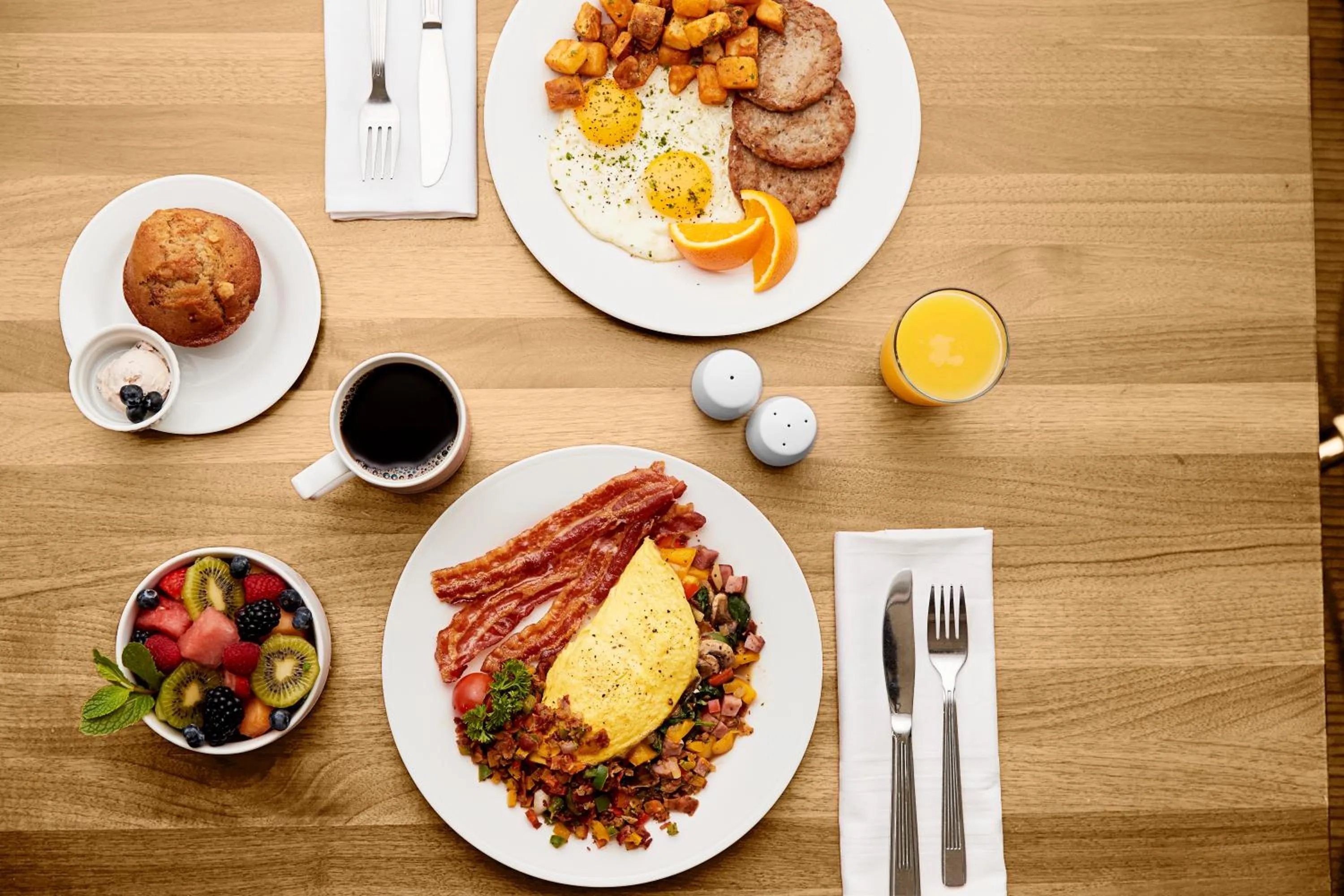 Breakfast in Hilton Garden Inn Cincinnati Northeast