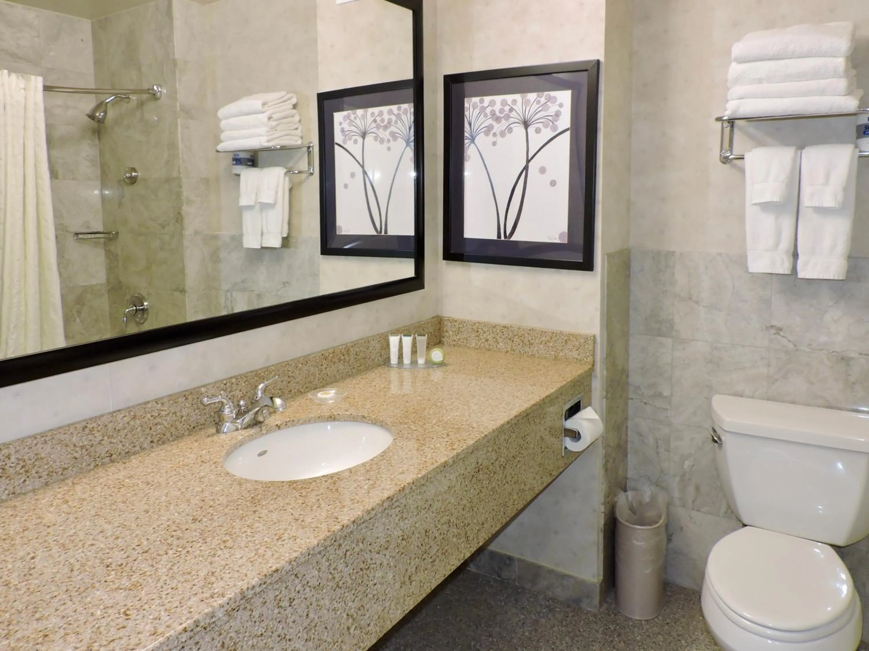 Bathroom in Marco LaGuardia Hotel & Suites