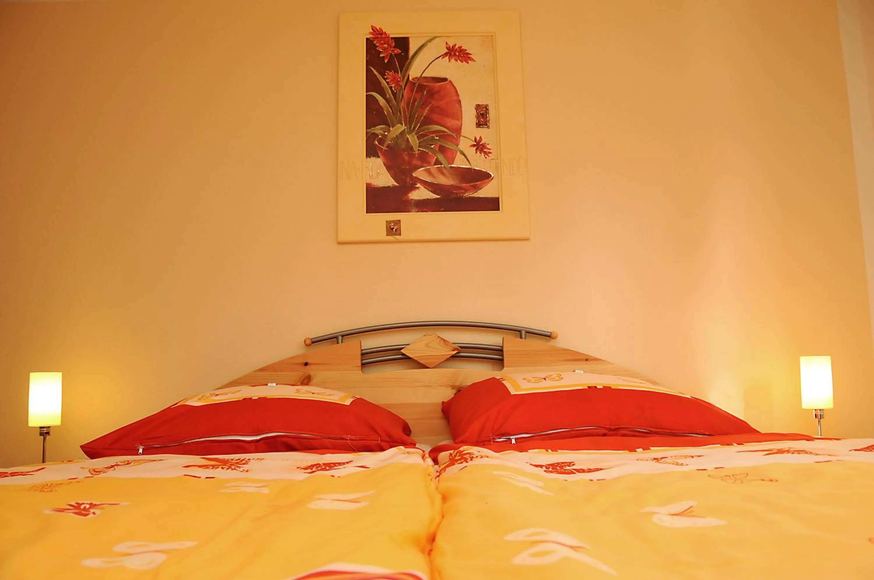 Bedroom, Bed in Ferienhaus am Oeringer Tor