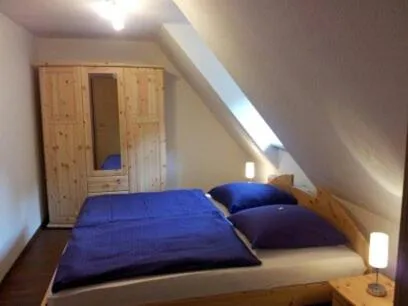 Bedroom, Bed in Ferienhaus am Oeringer Tor