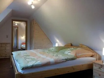 Bedroom, Bed in Ferienhaus am Oeringer Tor