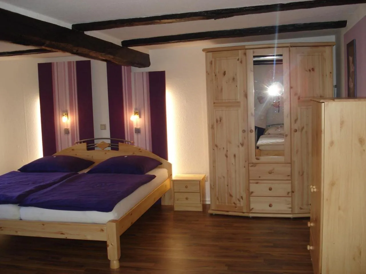 Bedroom, Bed in Ferienhaus am Oeringer Tor