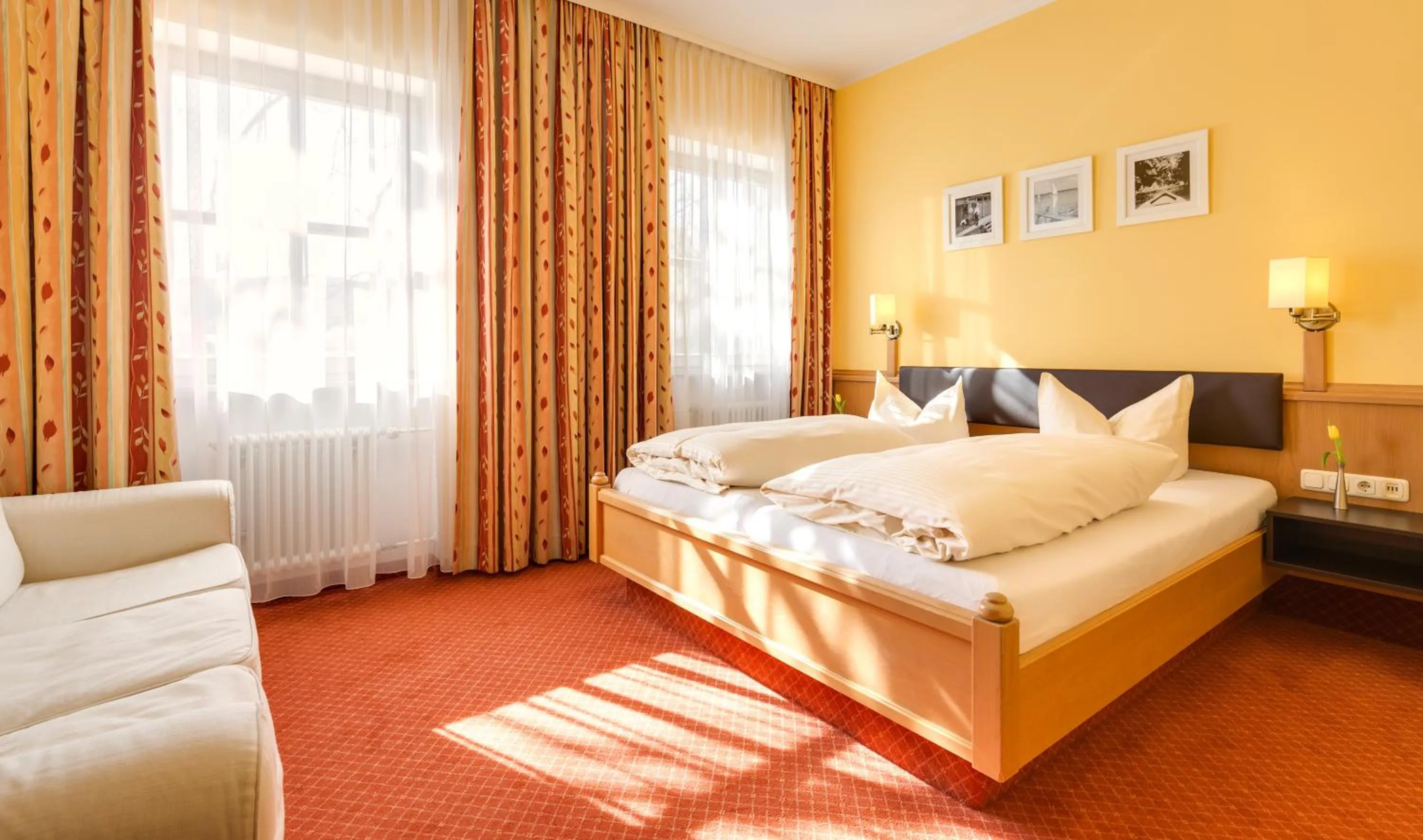 Photo of the whole room, Bed in Hotel Seehof