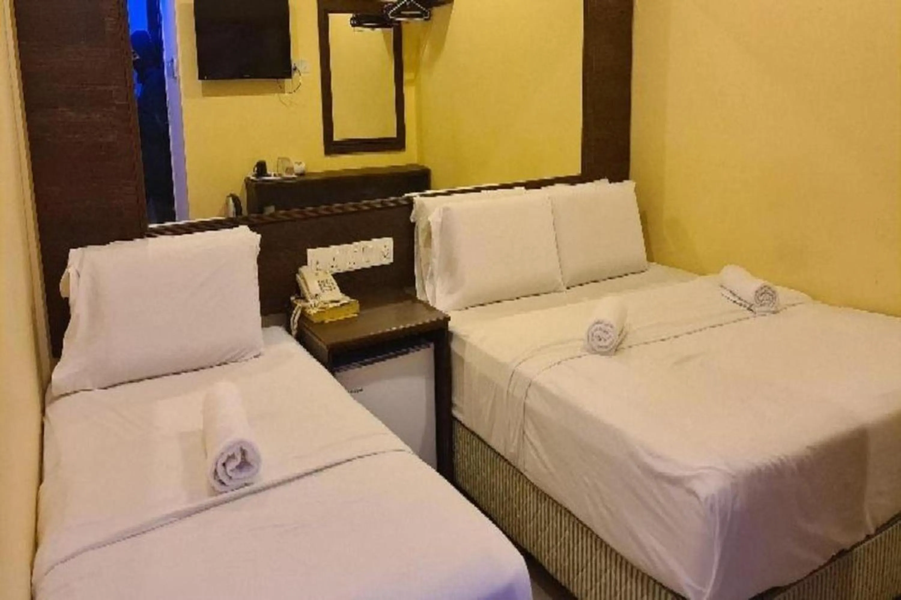 Photo of the whole room, Bed in Hotel O The Space Inn