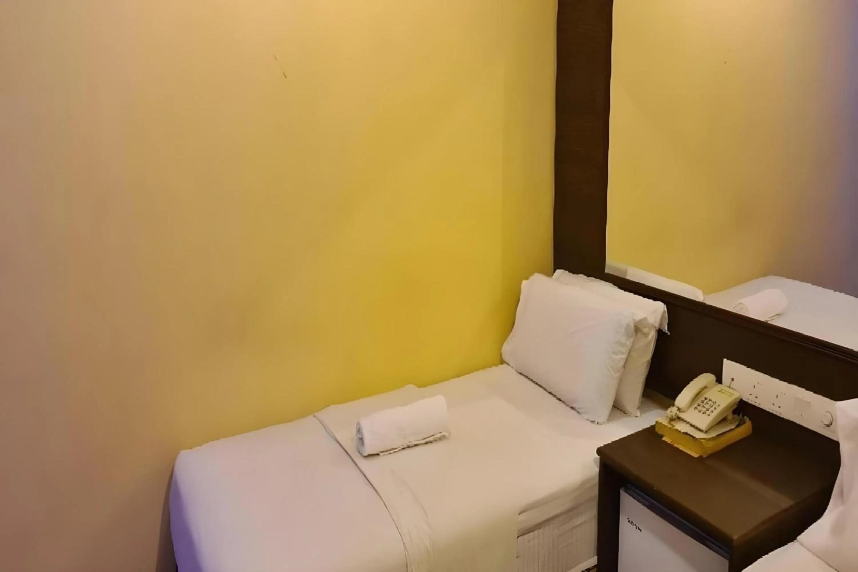 Photo of the whole room, Bed in Hotel O The Space Inn