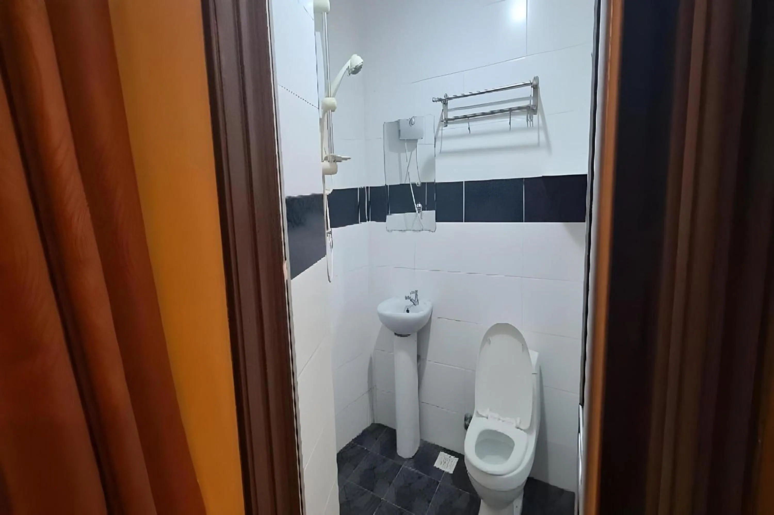 Bathroom in Hotel O The Space Inn