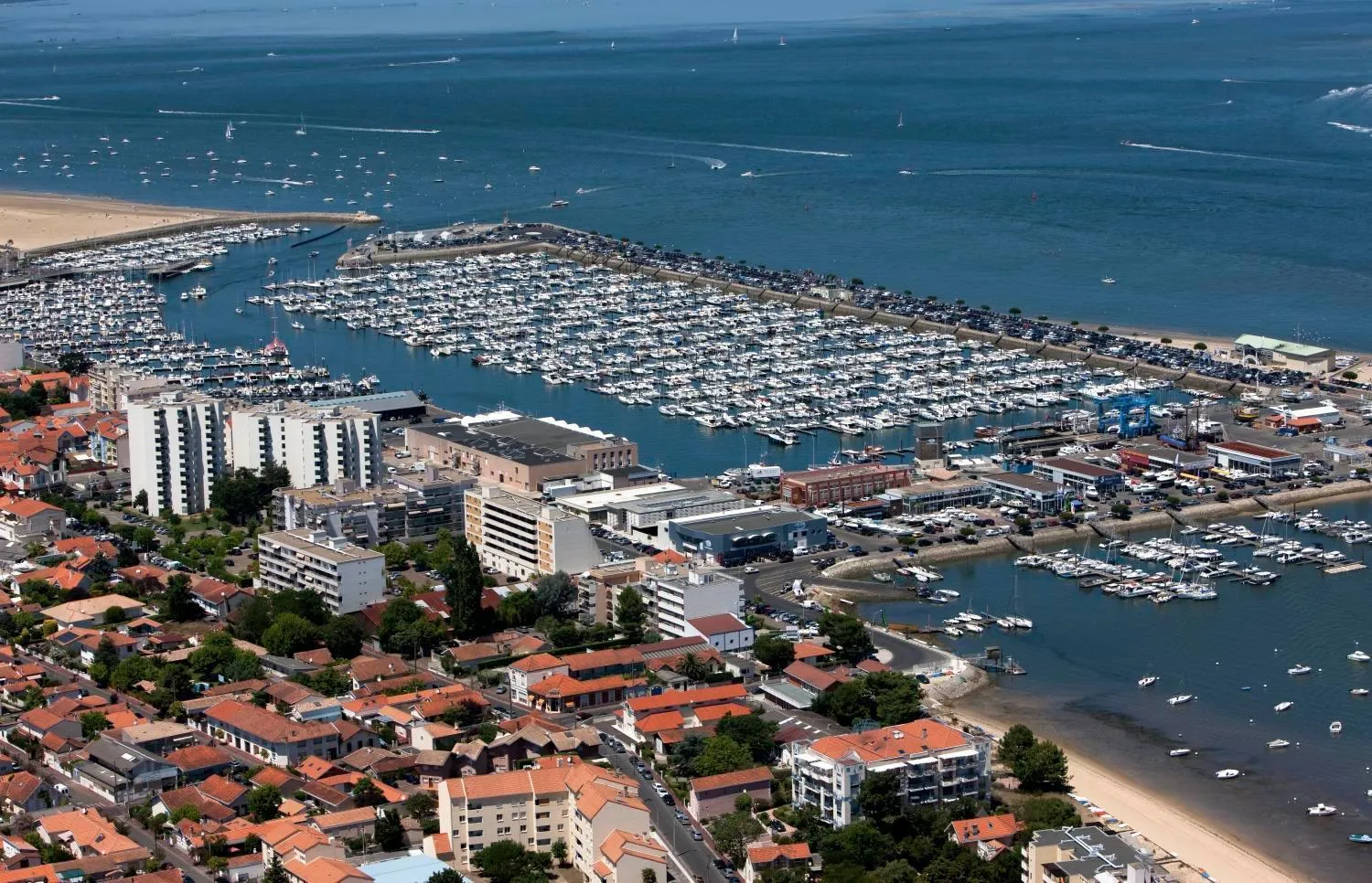 Bird's eye view in Hôtel Orange Marine