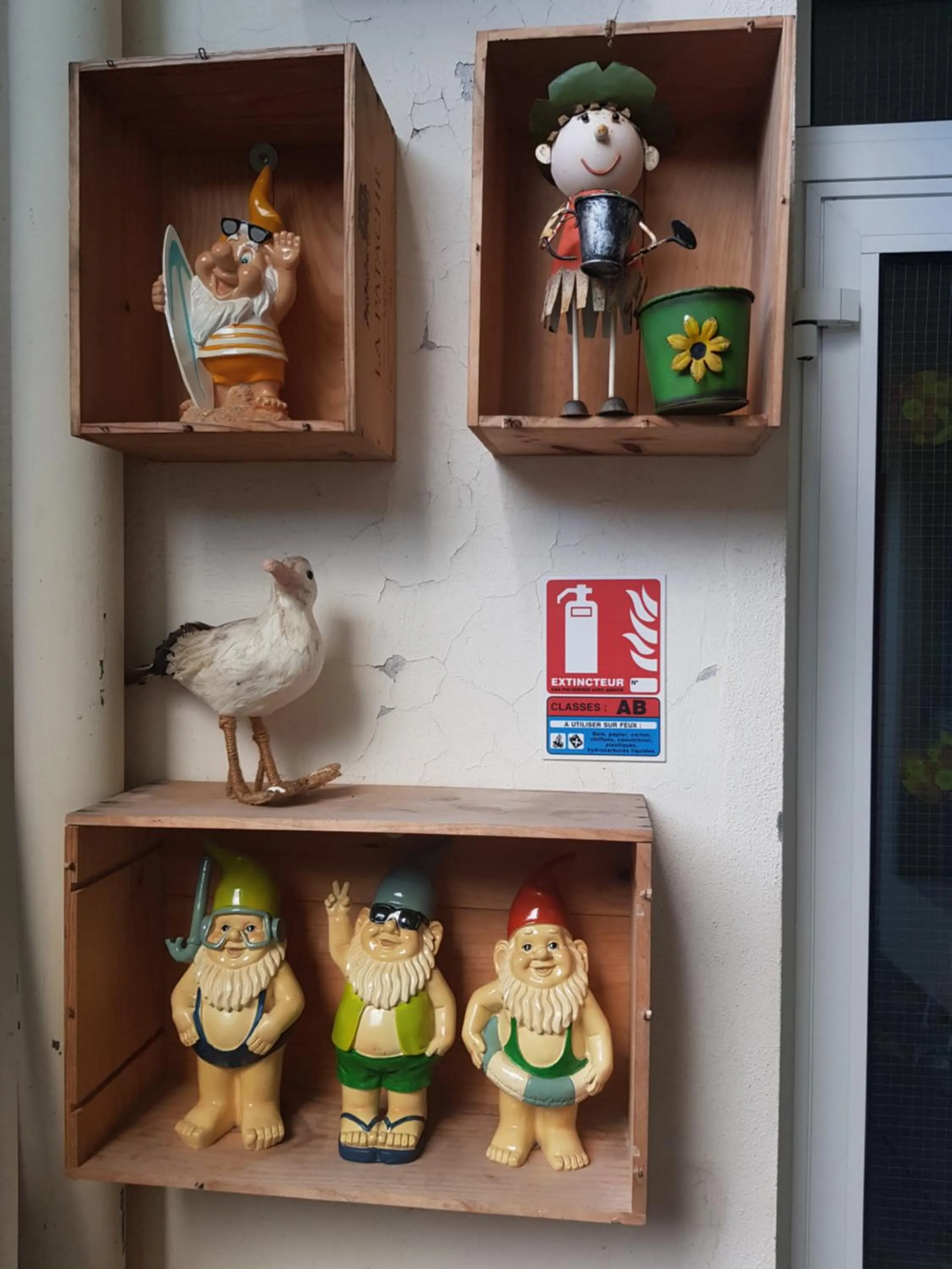 Decorative detail in Hôtel Orange Marine