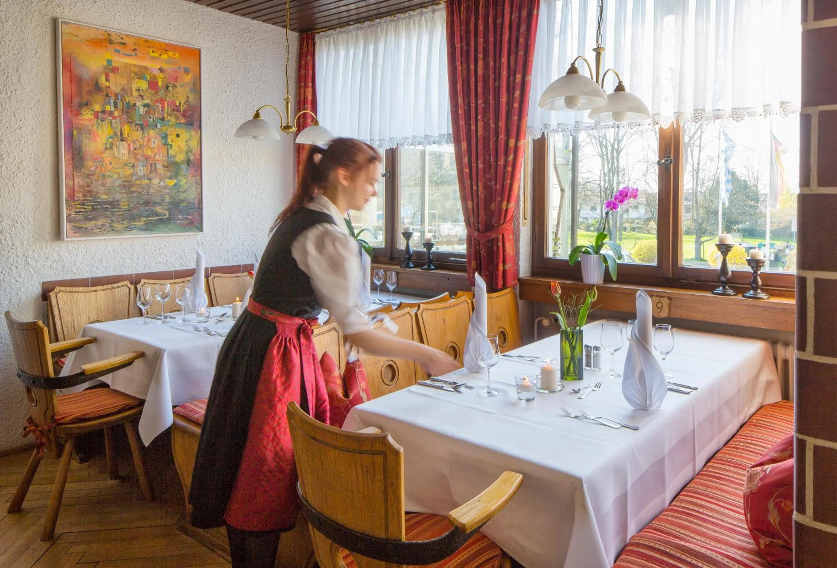 Continental breakfast in Hotel Schwärs Löwen Freiburg