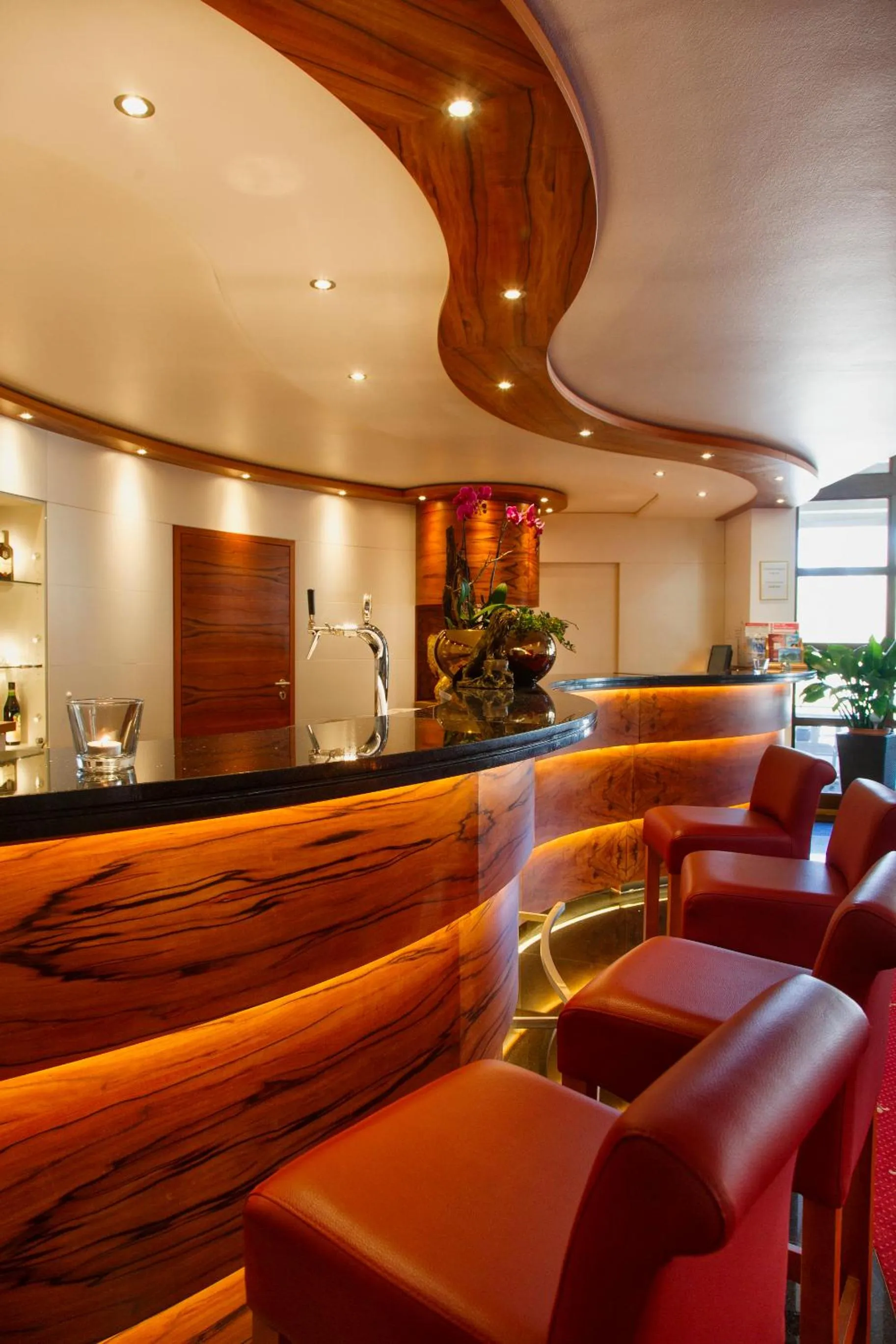 Decorative detail in Hotel Schwärs Löwen Freiburg