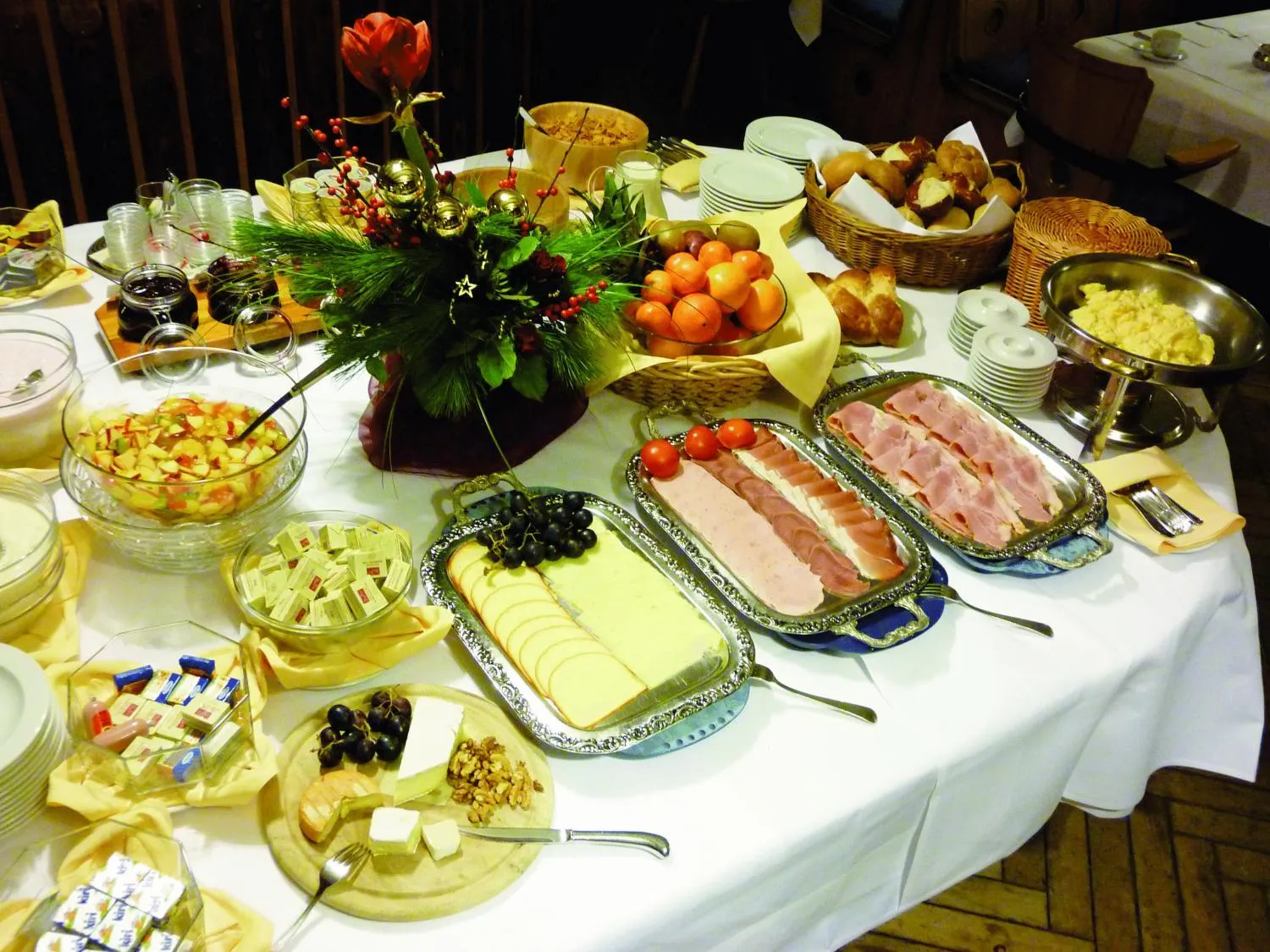 Food and drinks in Hotel Schwärs Löwen Freiburg