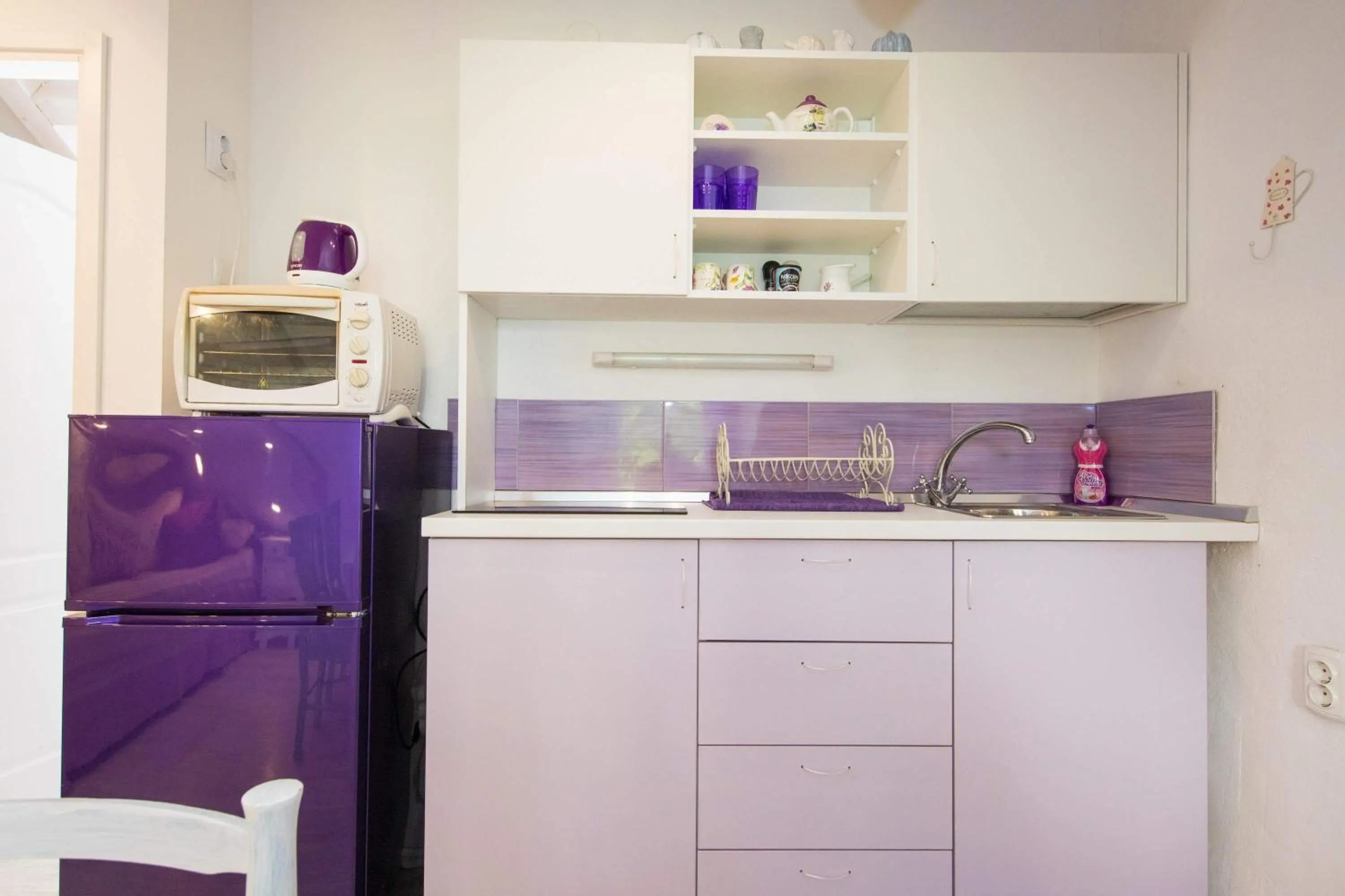 Kitchen or kitchenette in Guest House Gugily