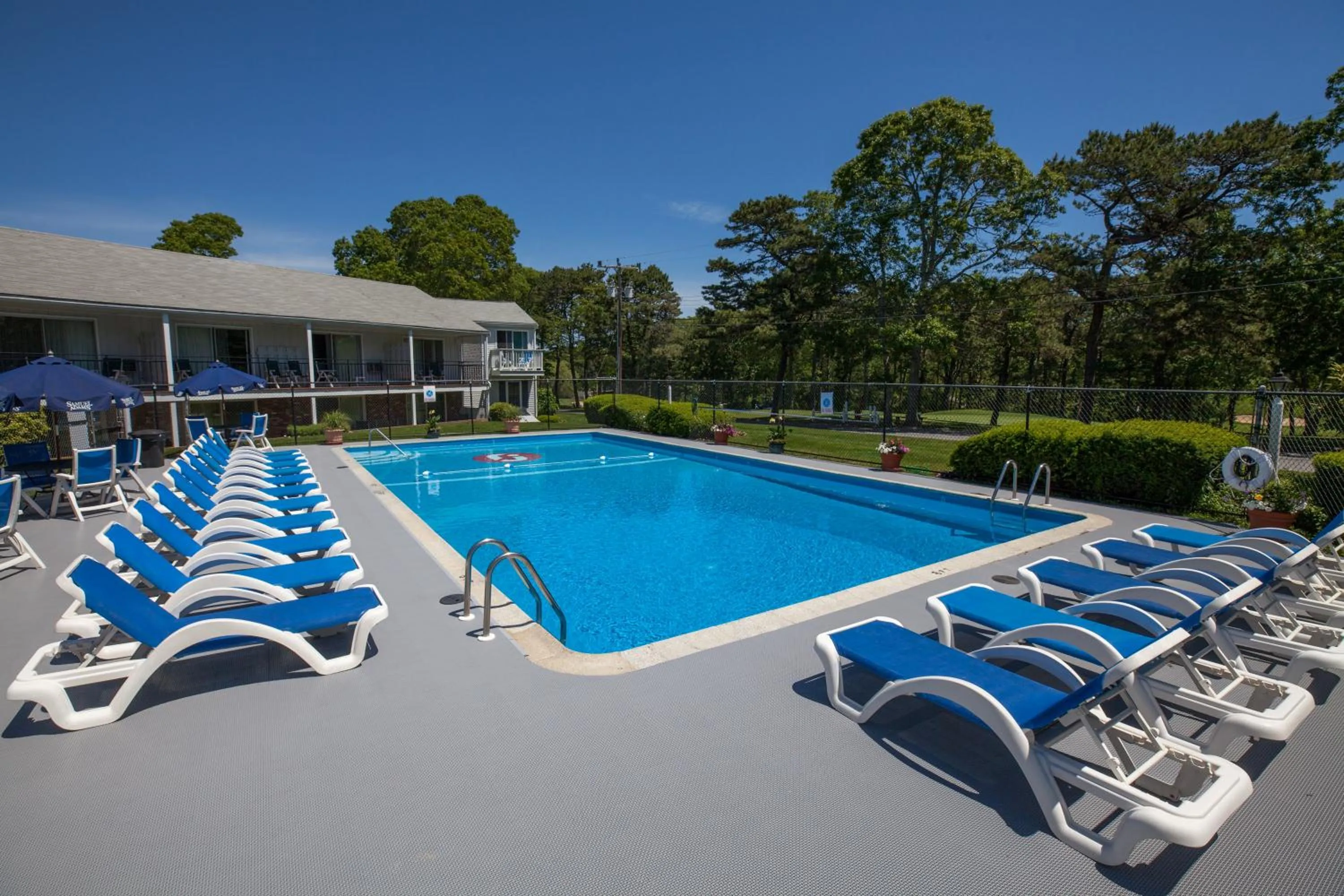 Pool view in Blue Rock Resort