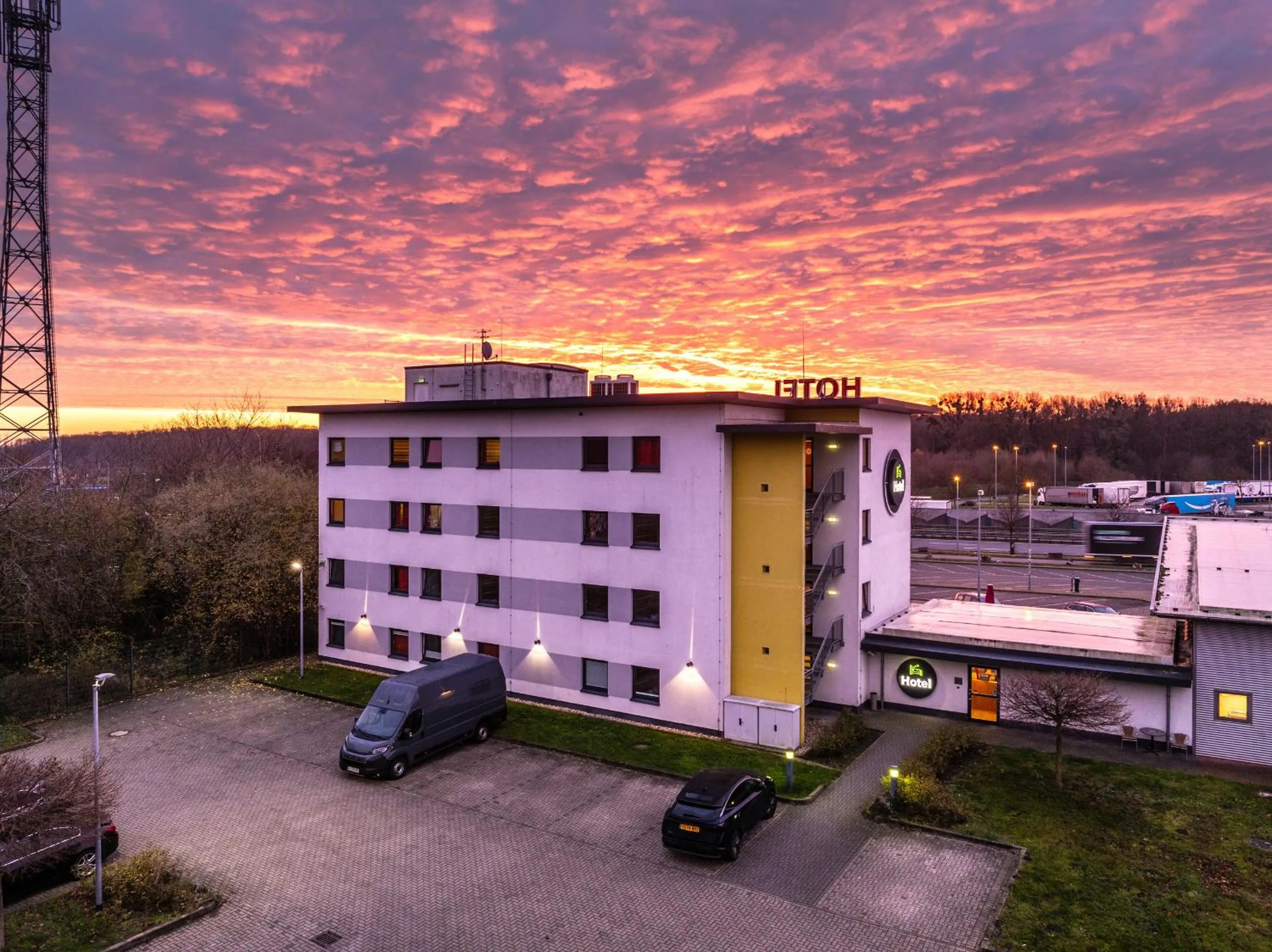 Facade/entrance in Hotel Rhynern Nord