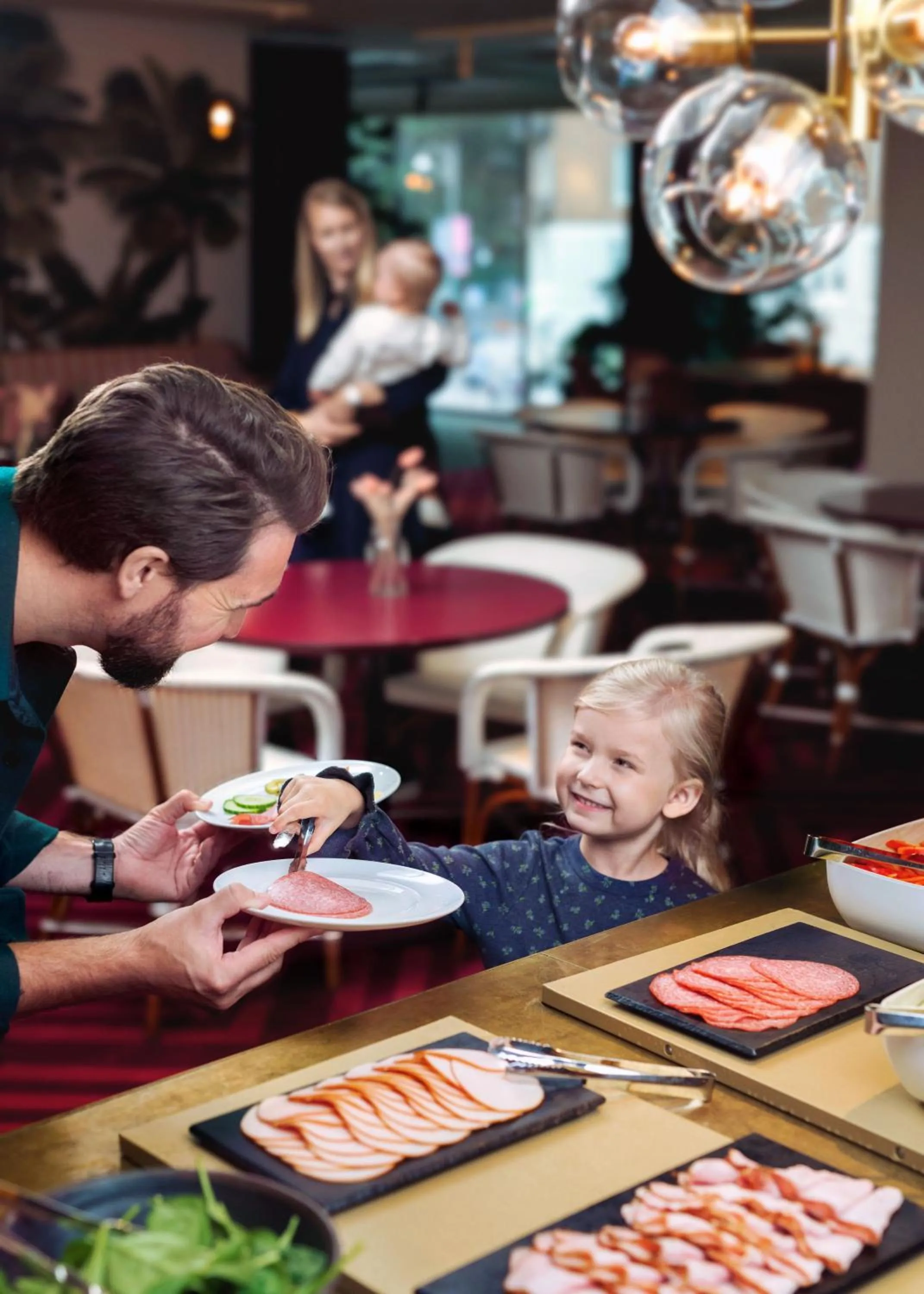 Buffet breakfast in Gothia Towers & Upper House