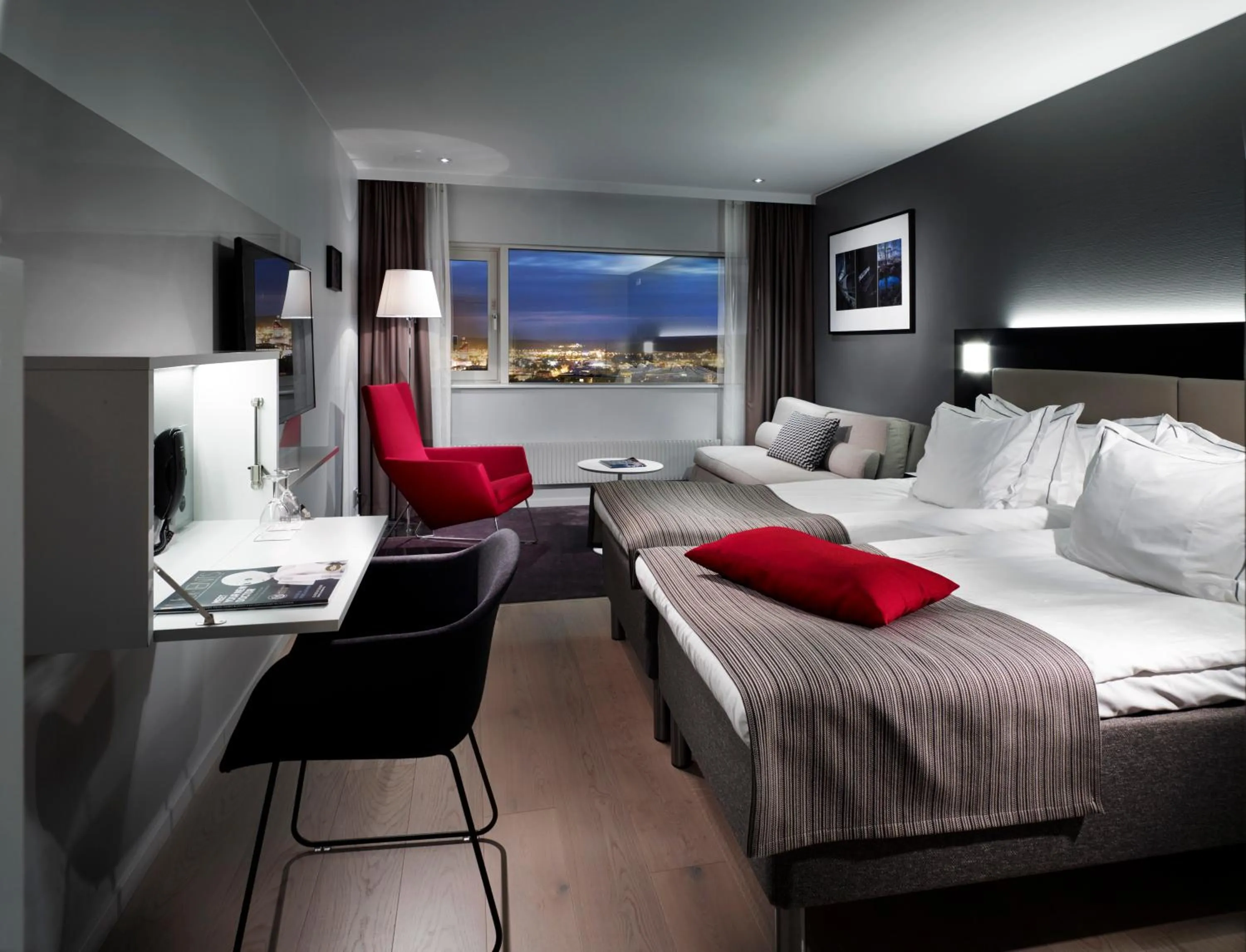 Area and facilities, Bed in Gothia Towers & Upper House