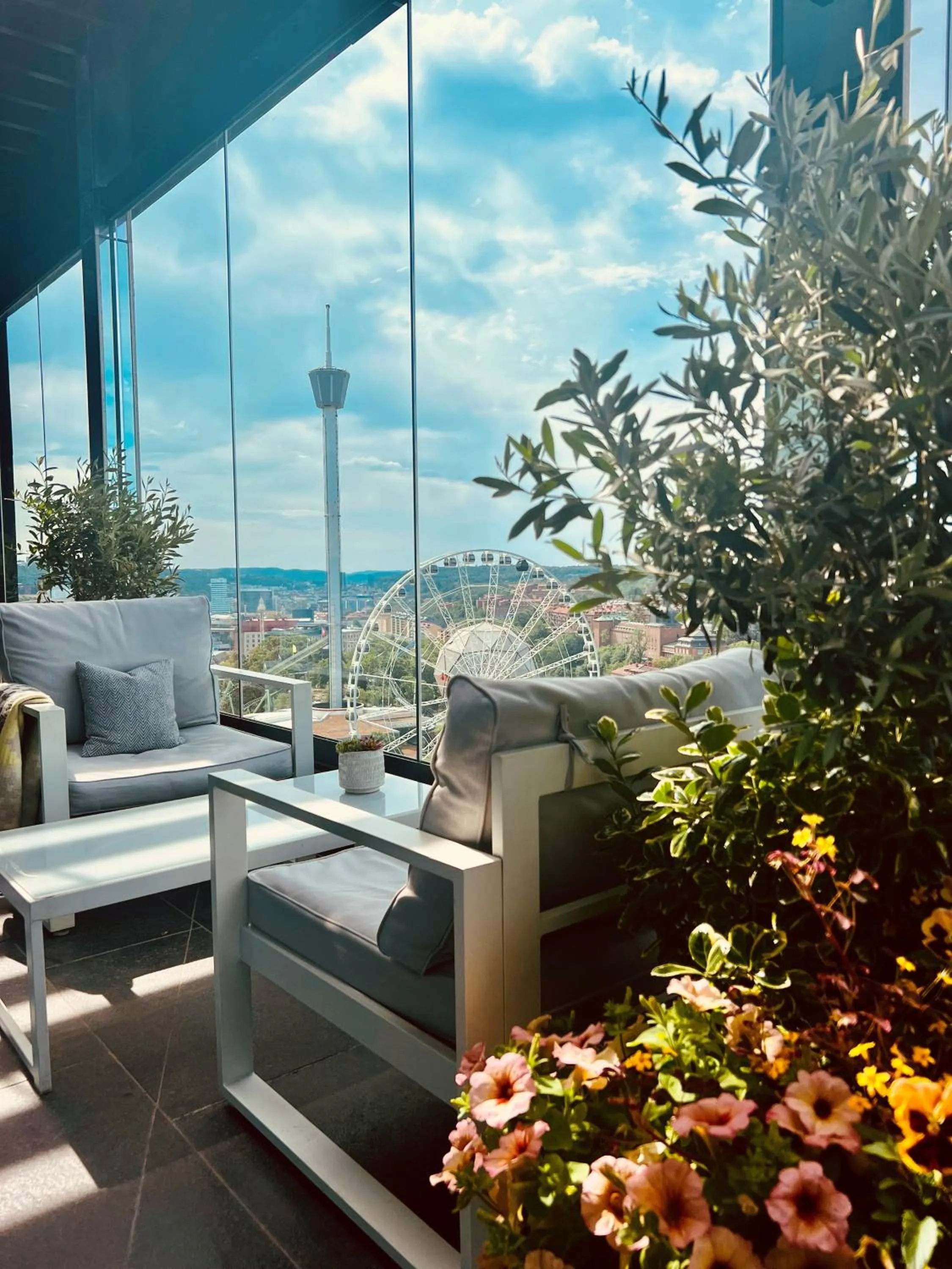 Patio in Gothia Towers & Upper House