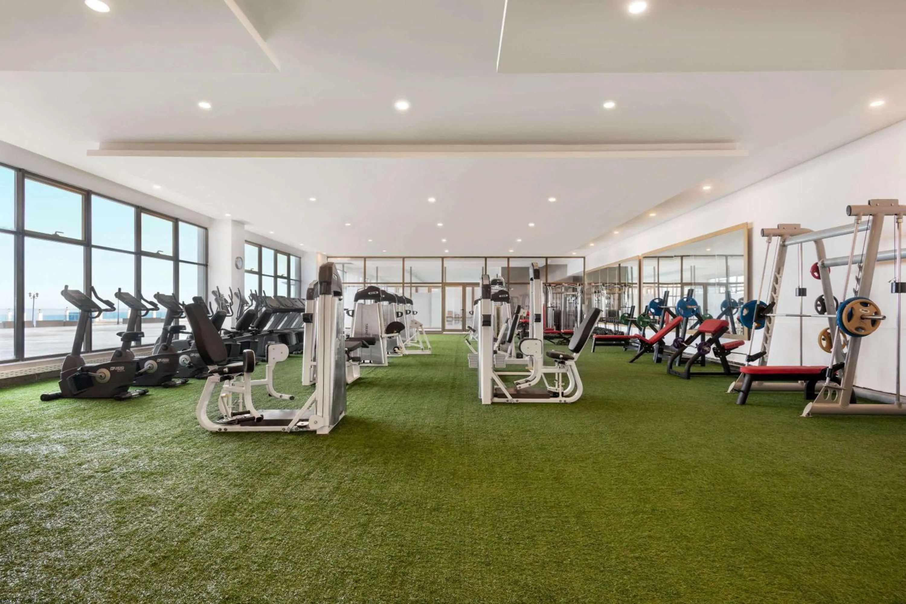 Fitness centre/facilities in Ramada Resort by Wyndham Unye