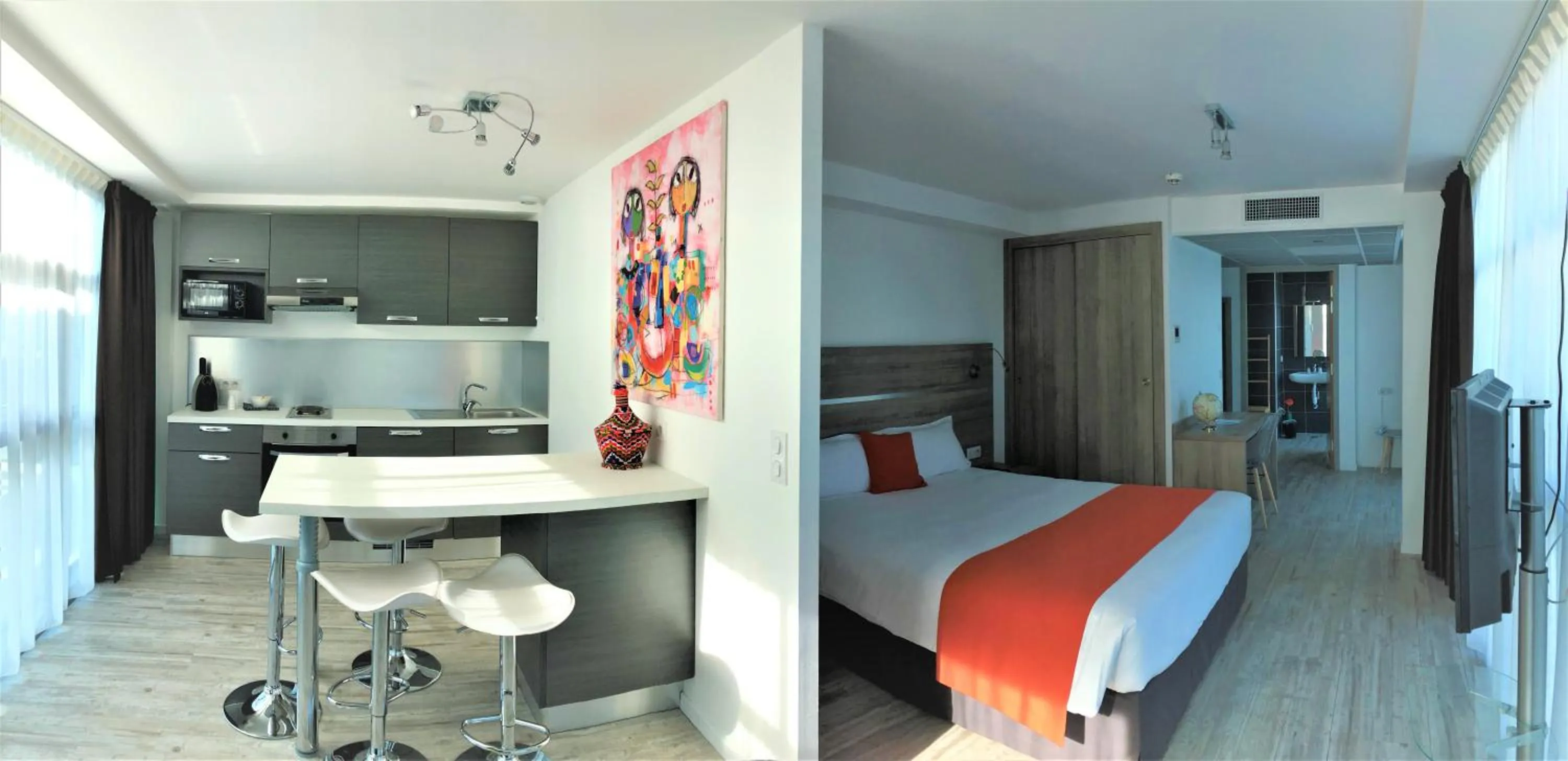 Bed in Appart' Hotel La Girafe Marseille Est - Porte d'Aubagne