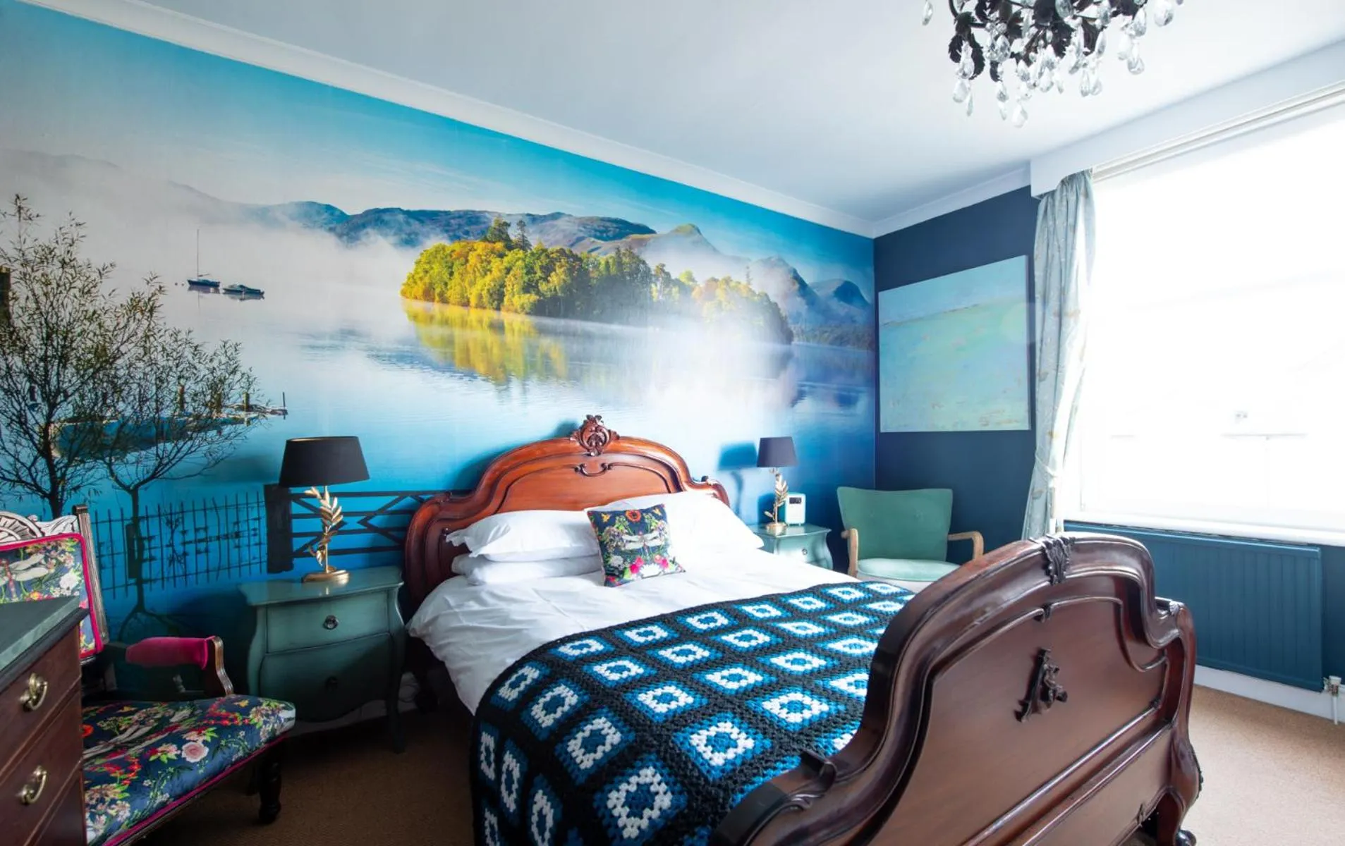 Bedroom, Bed in The Mount B&B