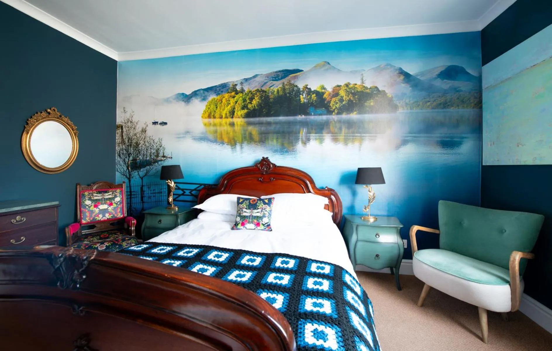 Bedroom, Bed in The Mount B&B