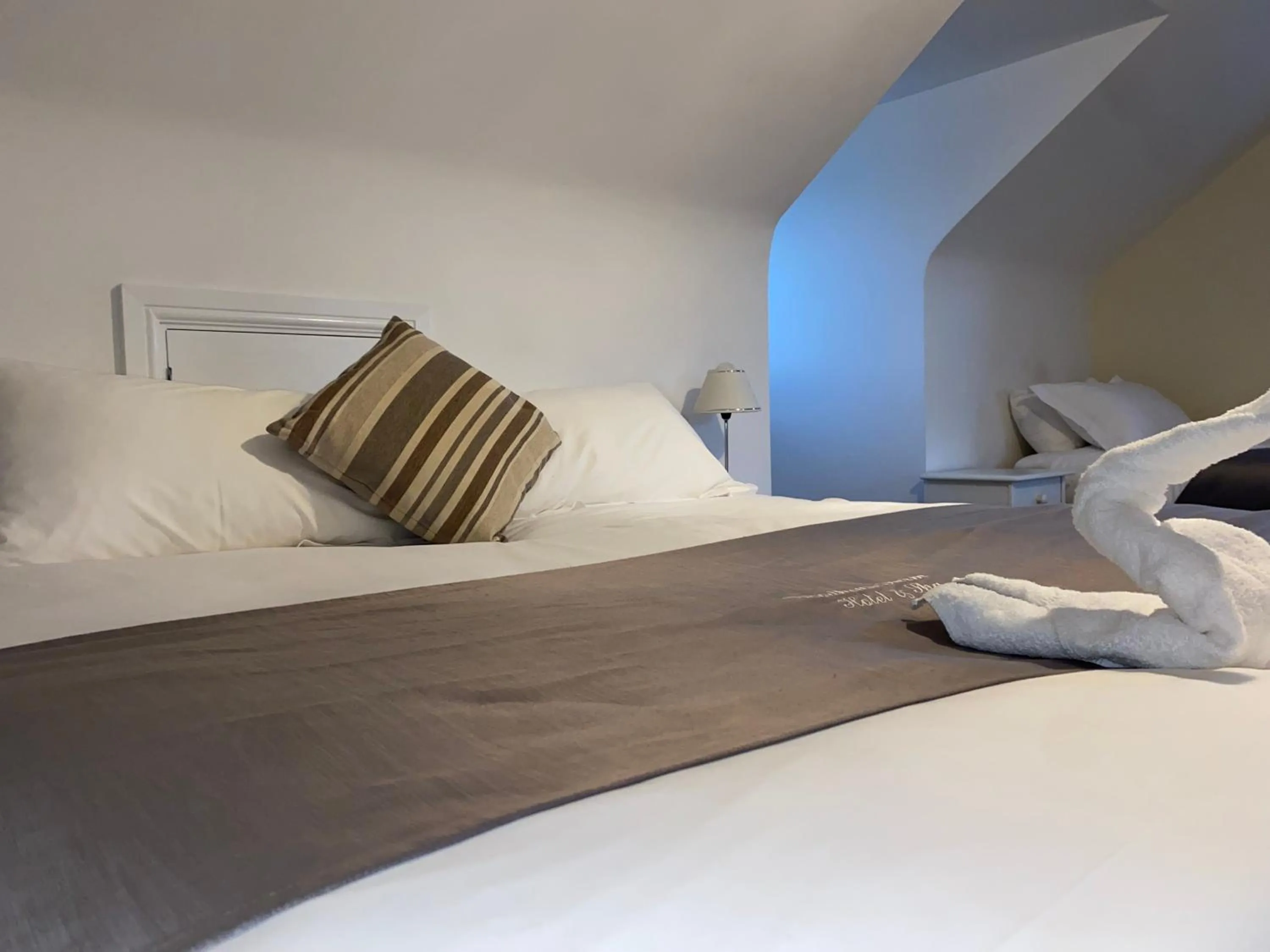 Bed in Woodhouse Farm Lodge