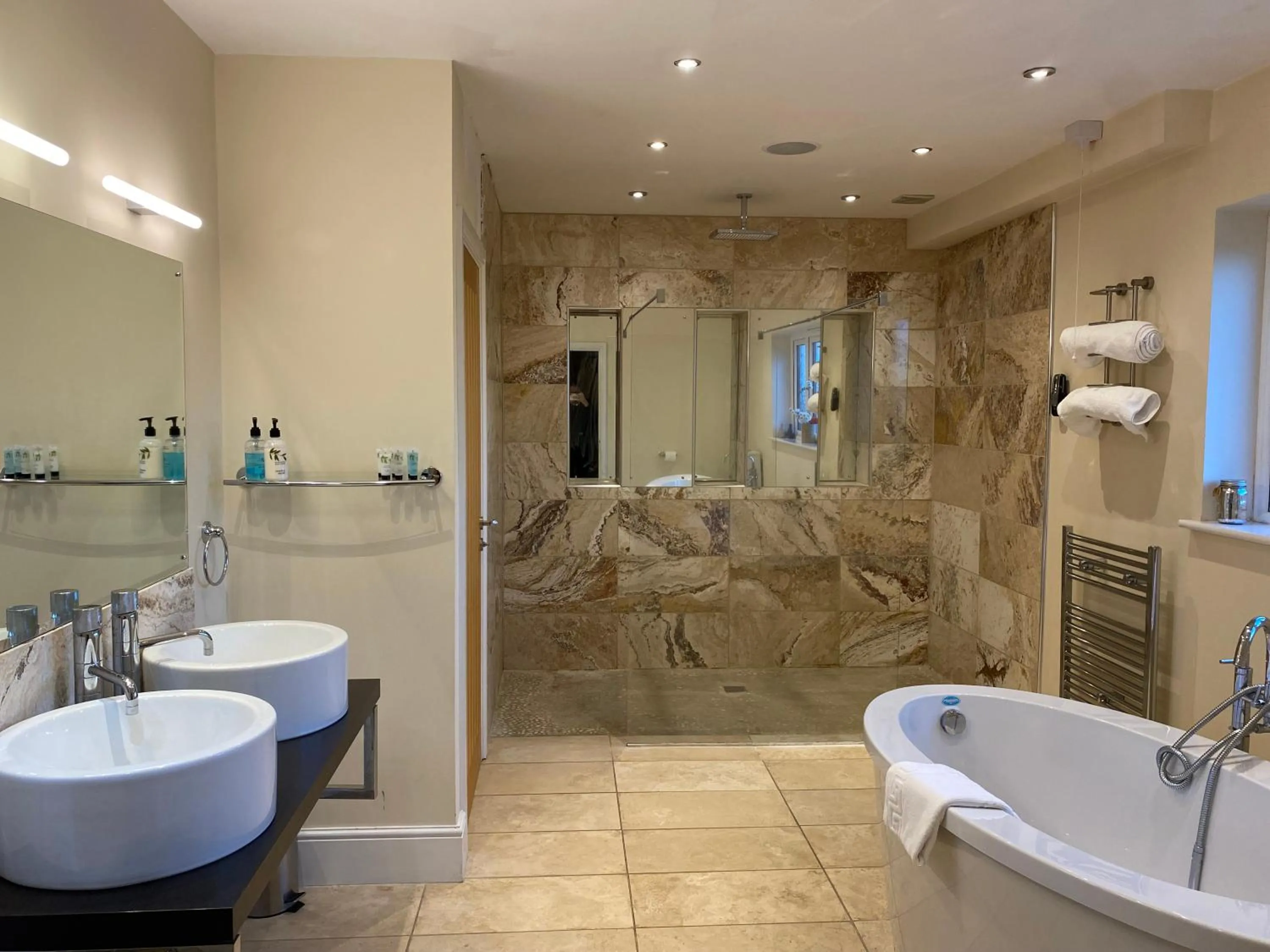 Bathroom in Woodhouse Farm Lodge