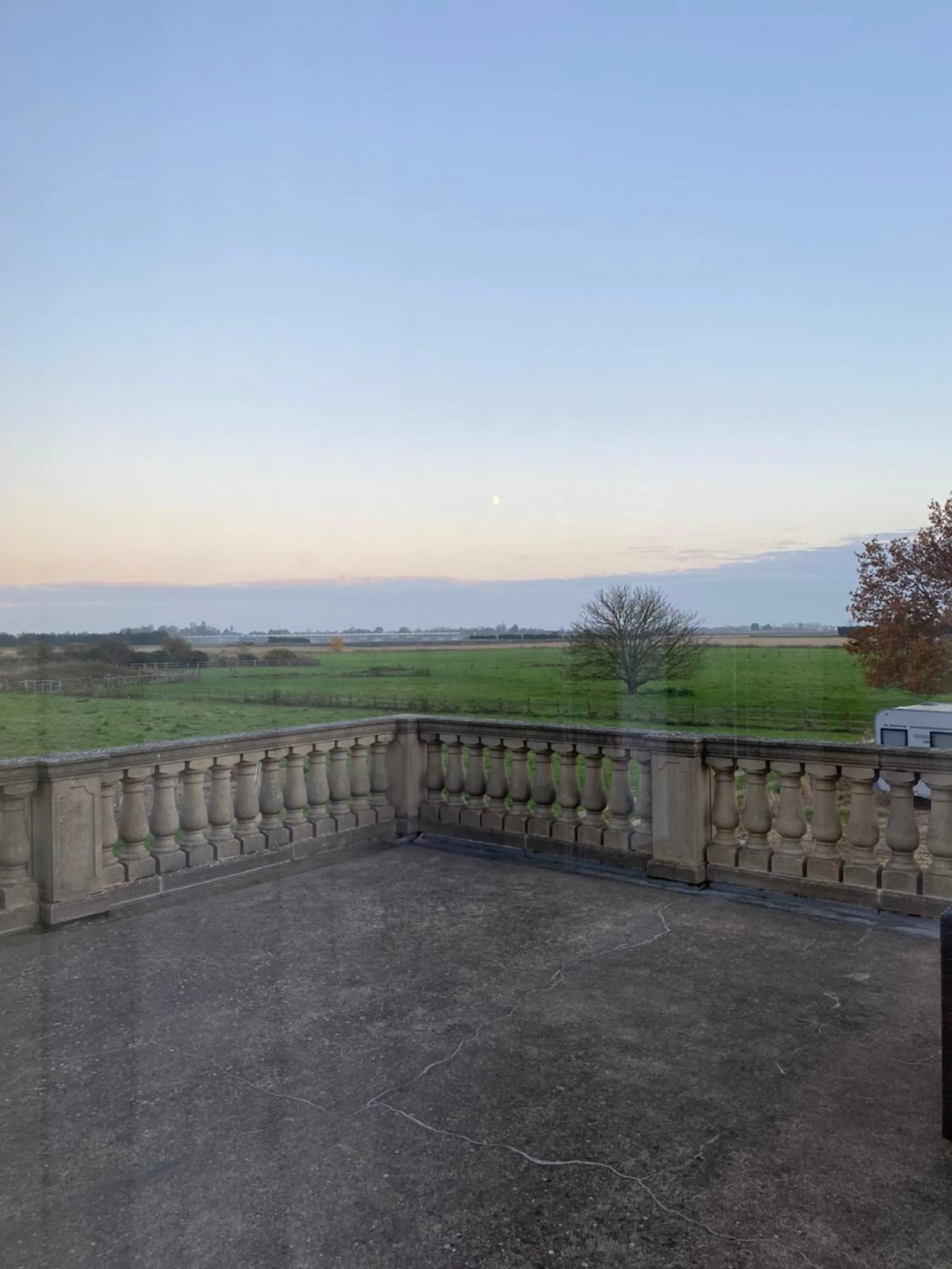 Balcony/Terrace in Woodhouse Farm Lodge