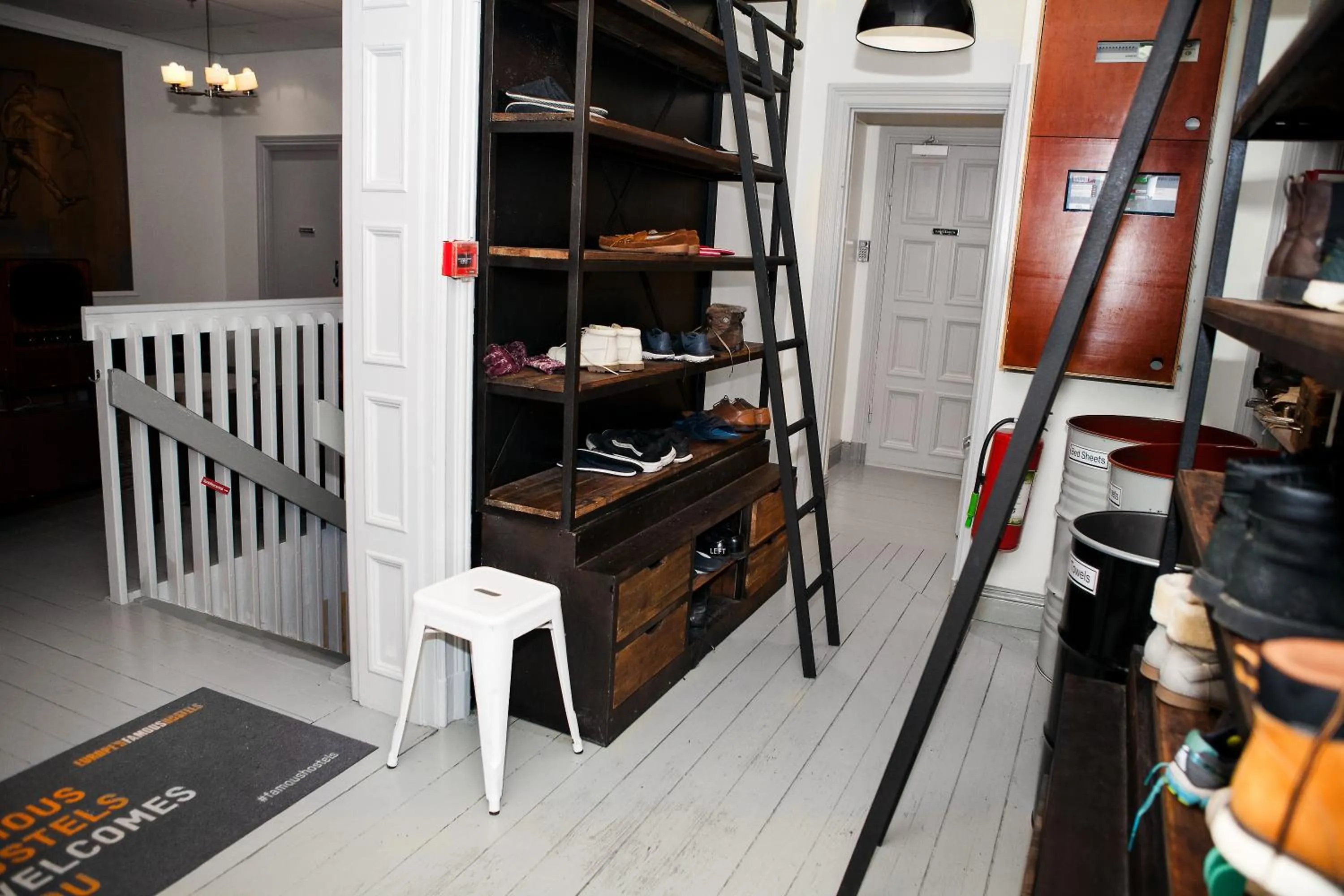 Facade/entrance in City Backpackers Hostel