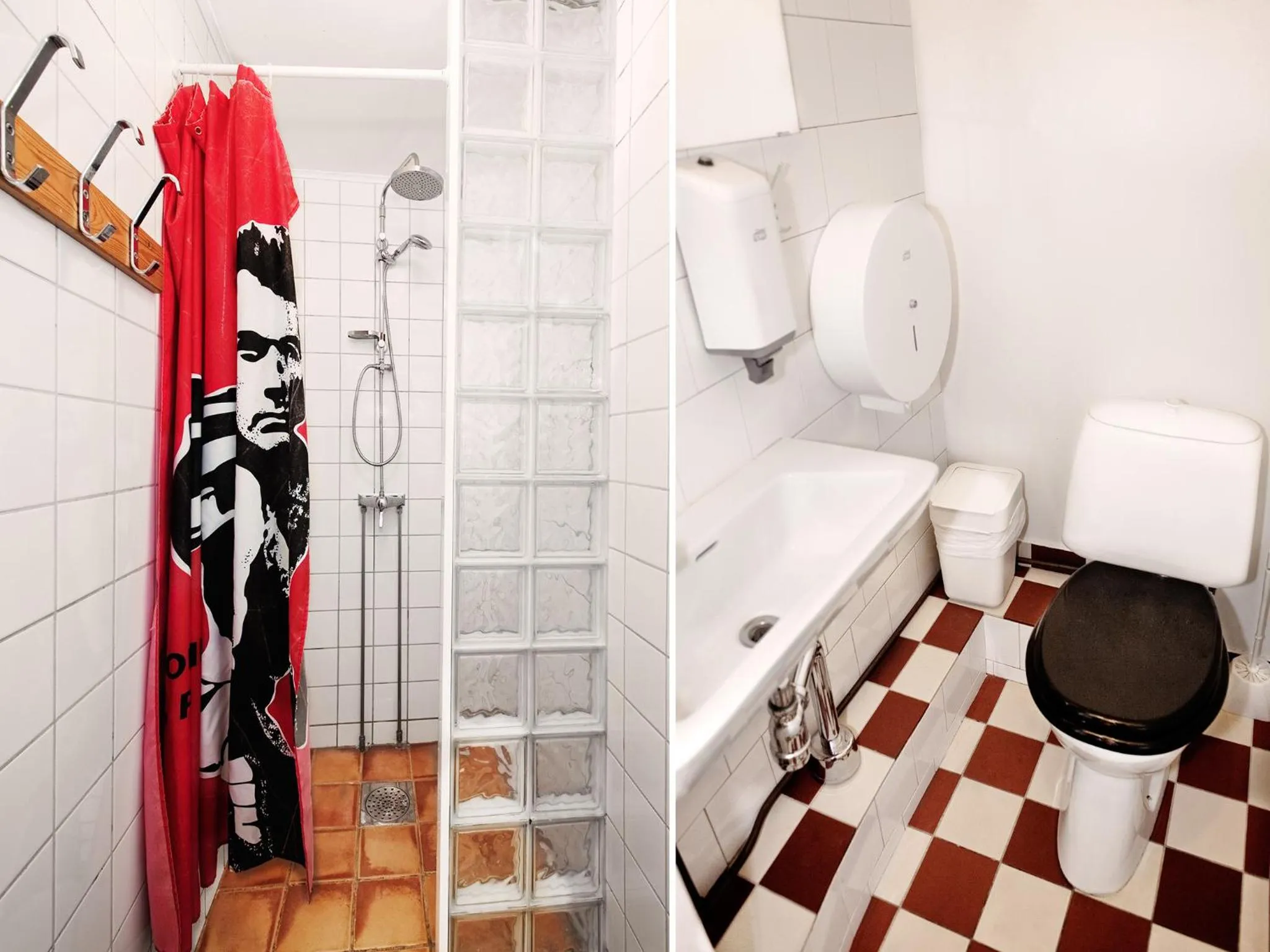 Shower, Bed in City Backpackers Hostel