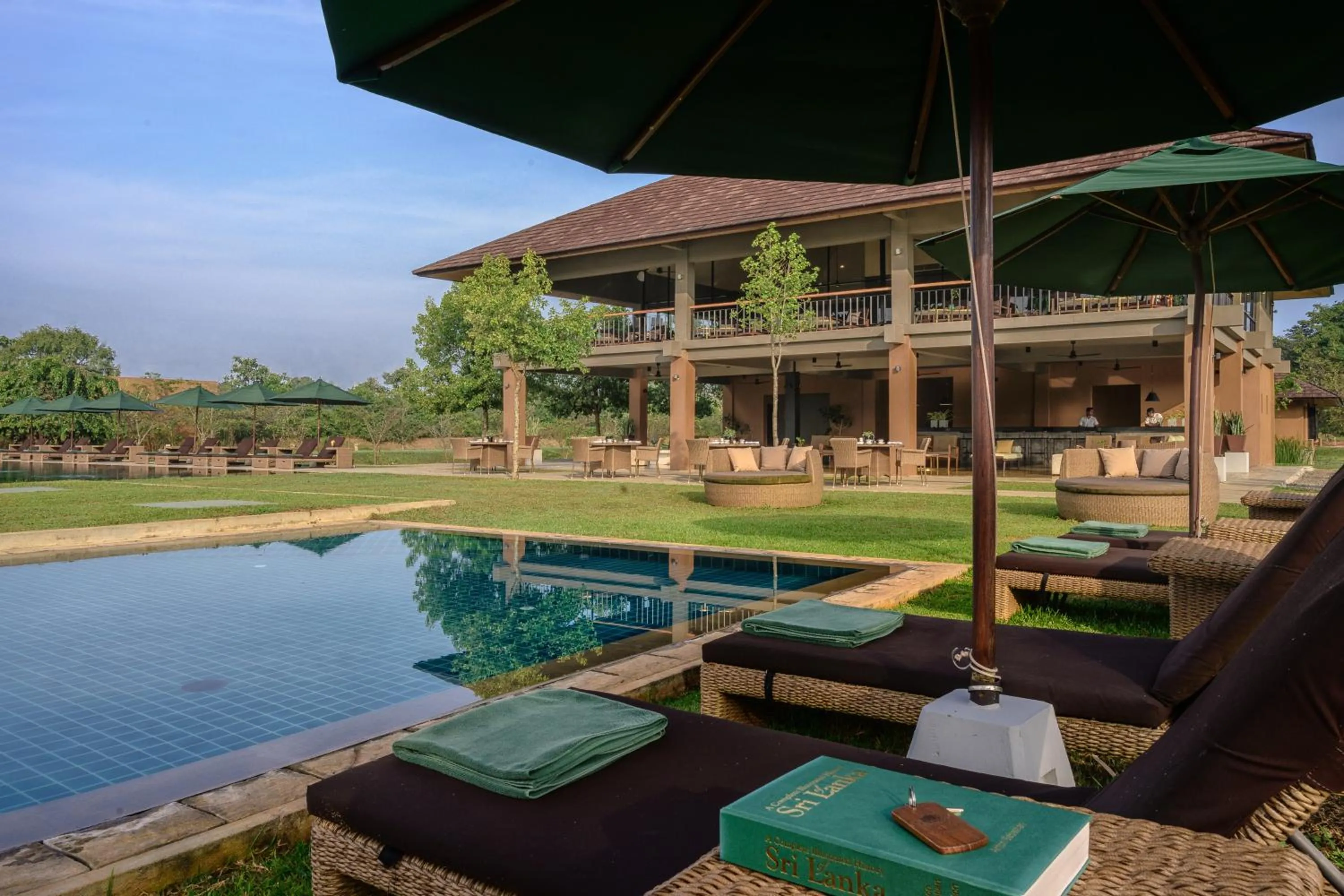 Swimming pool in Water Garden Sigiriya