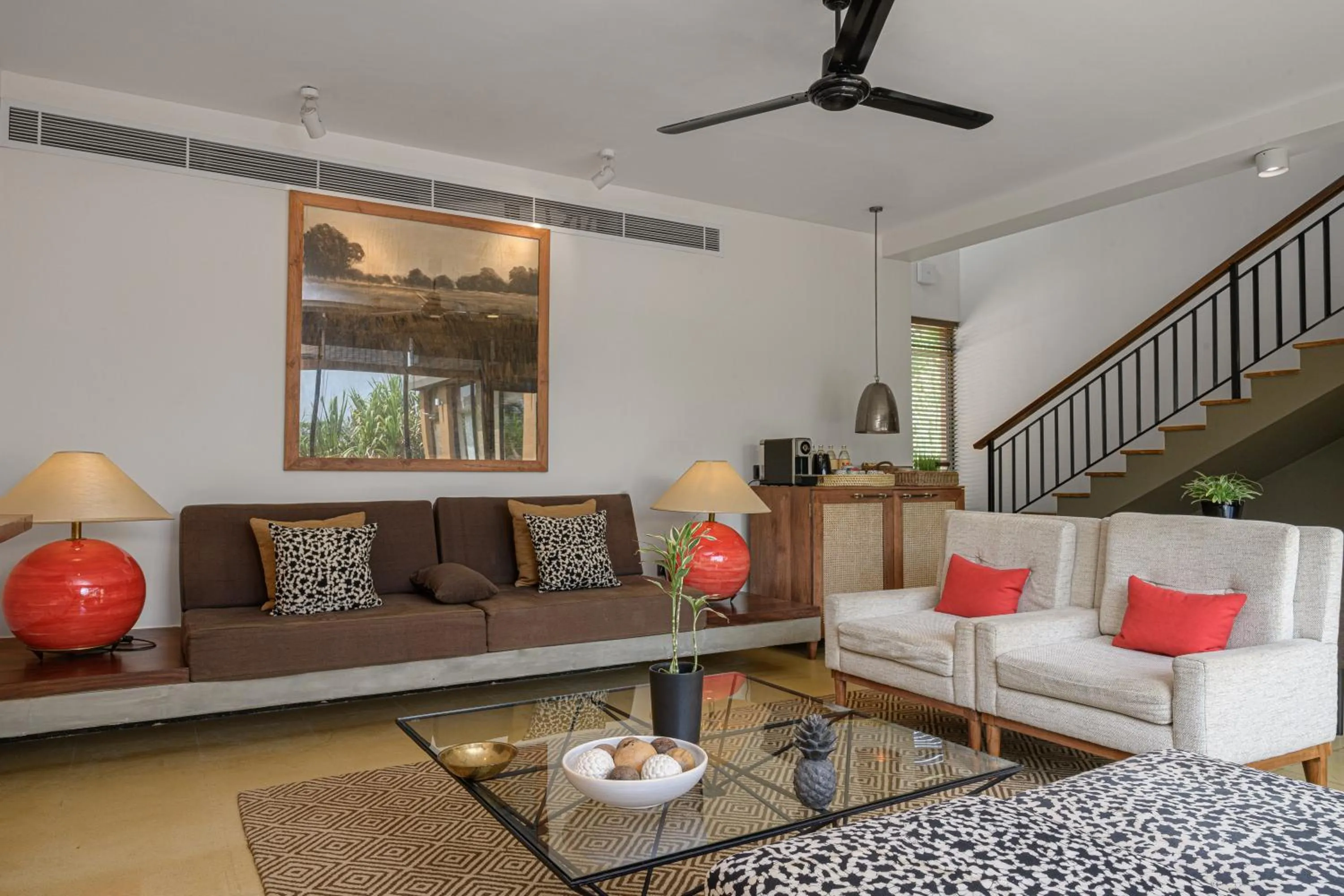 Living room in Water Garden Sigiriya
