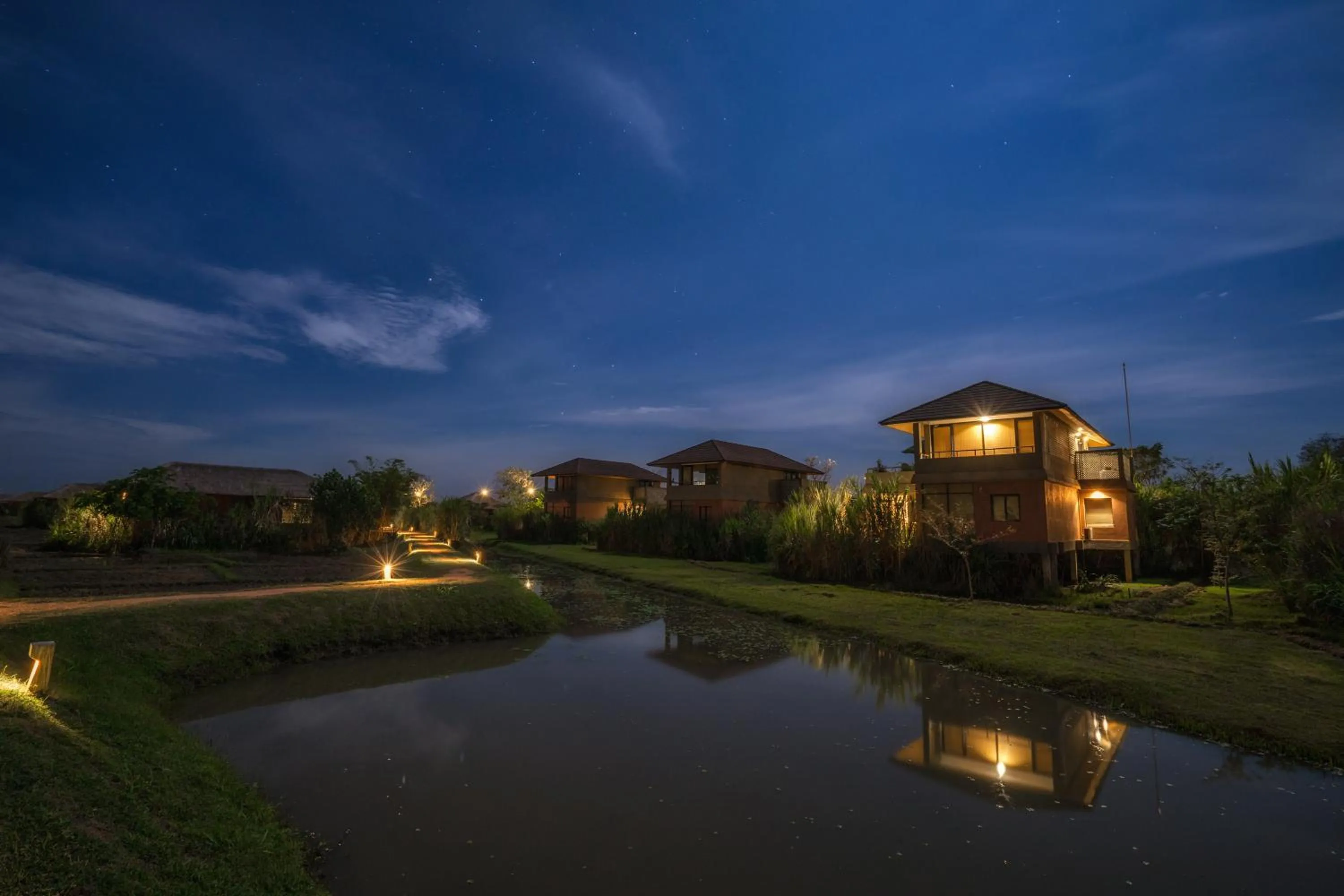 Garden view in Water Garden Sigiriya